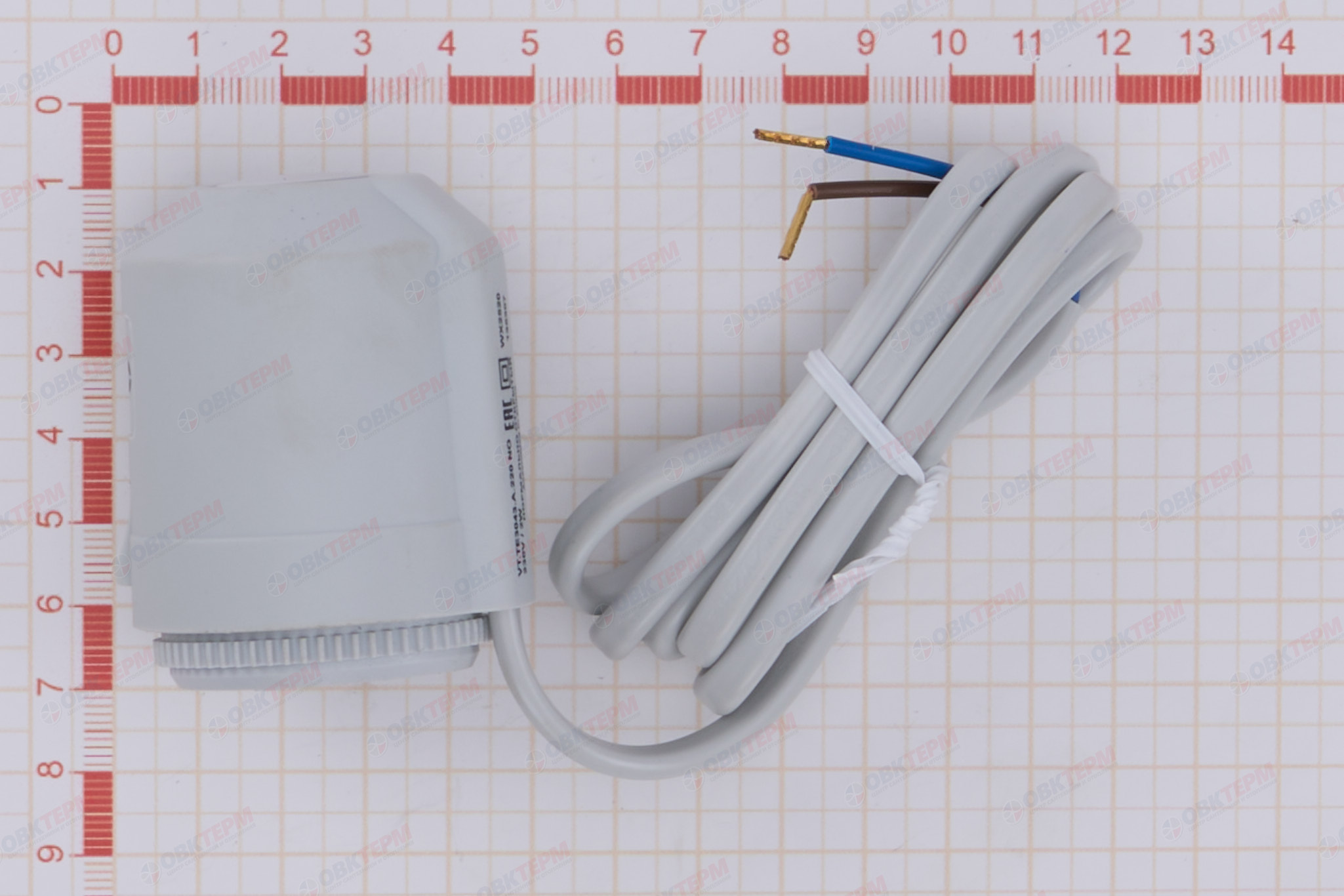 Сервопривод электротермический Valtec 220В (открытый)   (1уп/70ящ) - Изображение №4