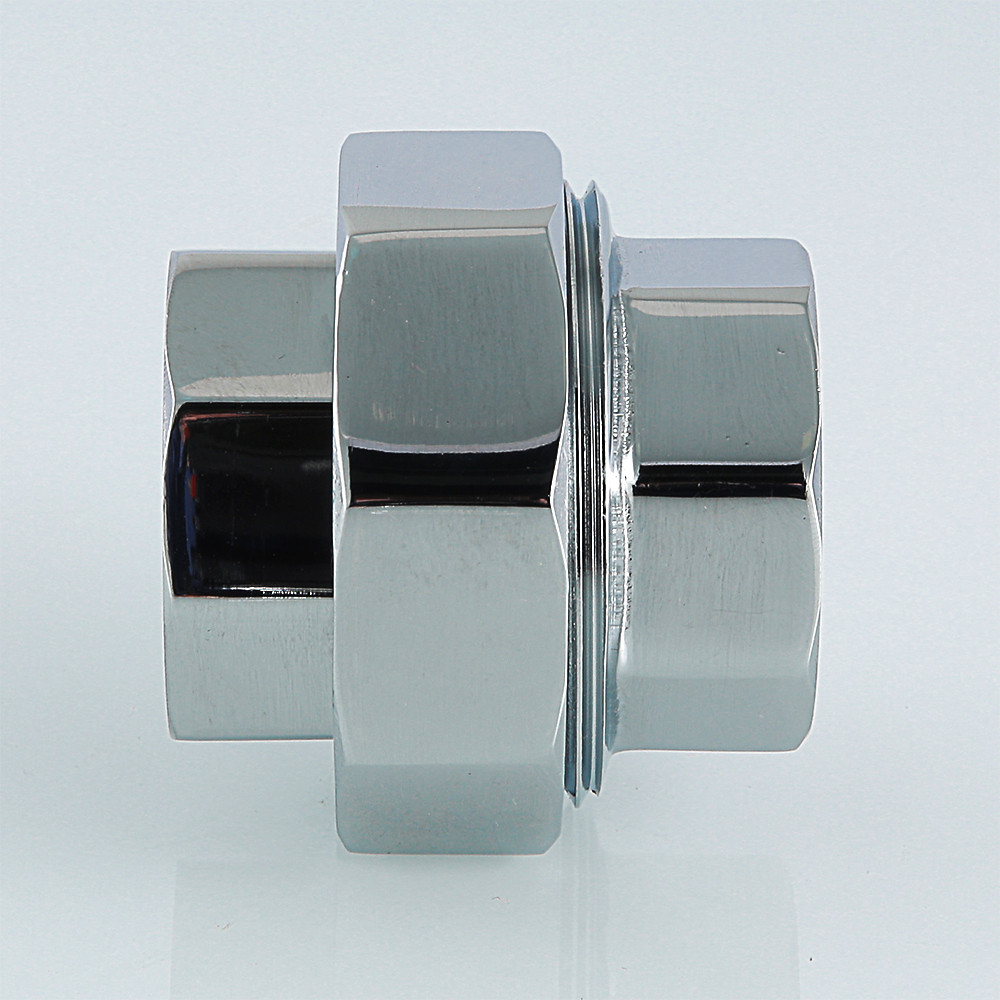 Американка     Valtec      1/2" ВВ Хром   (10уп/110ящ) - миниатюра №3