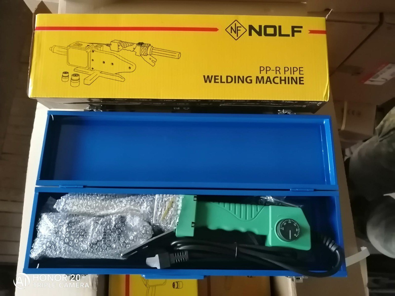 Паяльник NOLF NF.W101   900W   насадки круглые  16/32  (10 шт/ящ) - Изображение №1