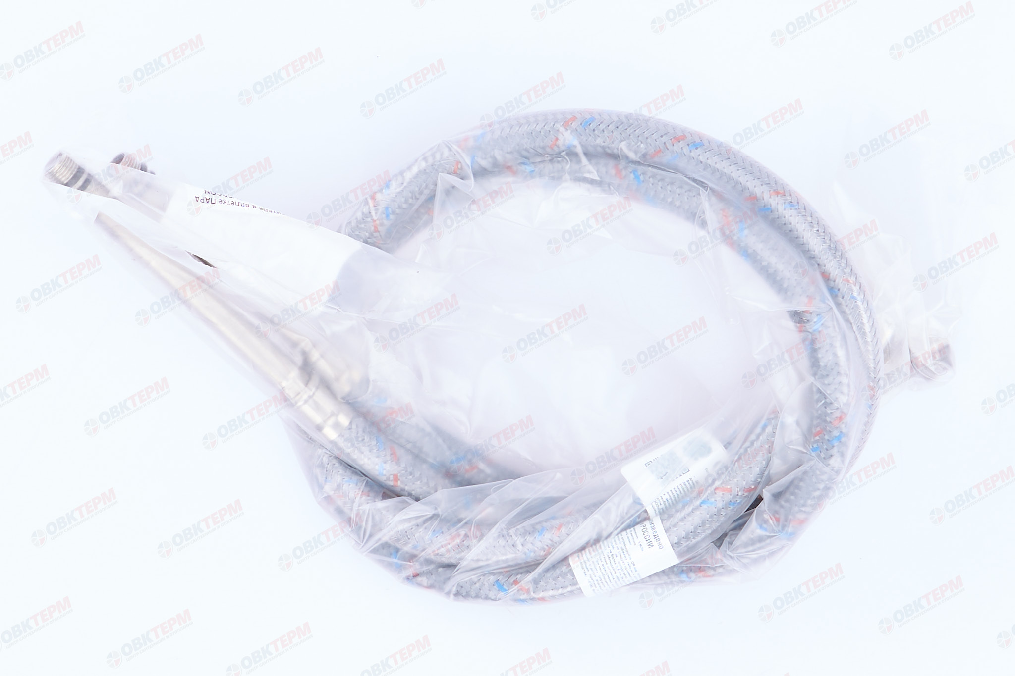 Шланг   1/2" игла,  в силикон. обмотке (пара)  ДЛИННЫЕ ИГЛЫ   80 см М10  "OVERCON"  (50шт/ящ) - Изображение №3