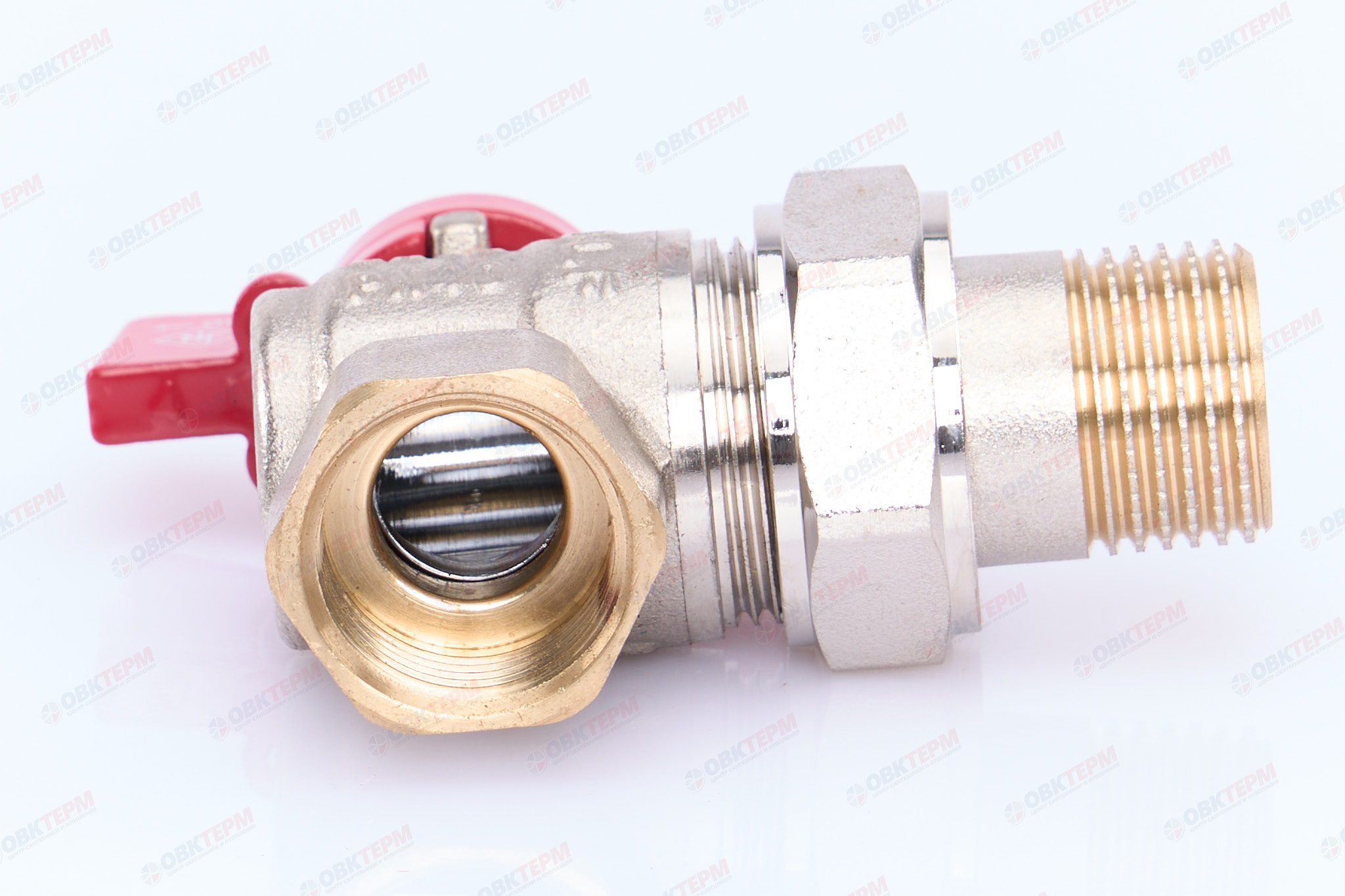 Кран шаровый  с НВ СНГ  NOLF Classic       1/2" ВН   бабочка    УГЛОВОЙ (96/12) - Изображение №3