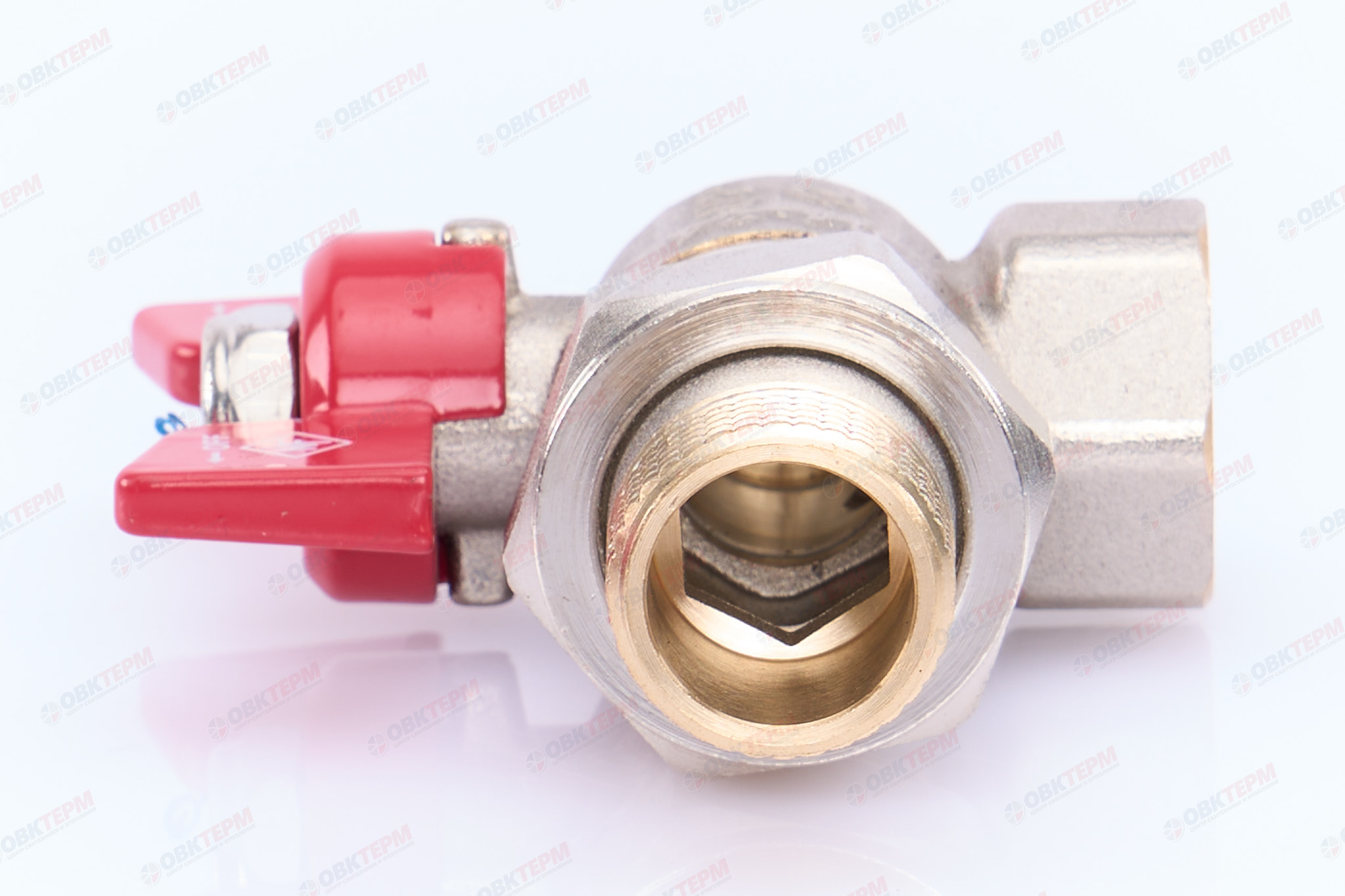 Кран шаровый  с НВ СНГ  NOLF Classic       1/2" ВН   бабочка    УГЛОВОЙ (96/12) - Изображение №4