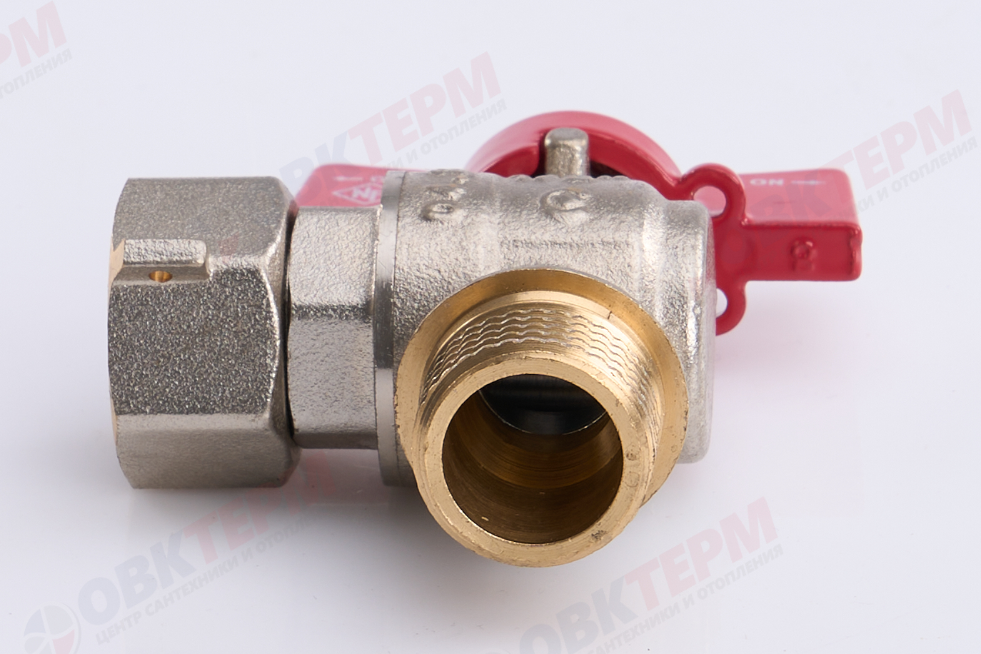 Кран шаровый  с НВ СНГ  NOLF Classic       1/2" ВН   бабочка    УГЛОВОЙ (96/12) - миниатюра №10