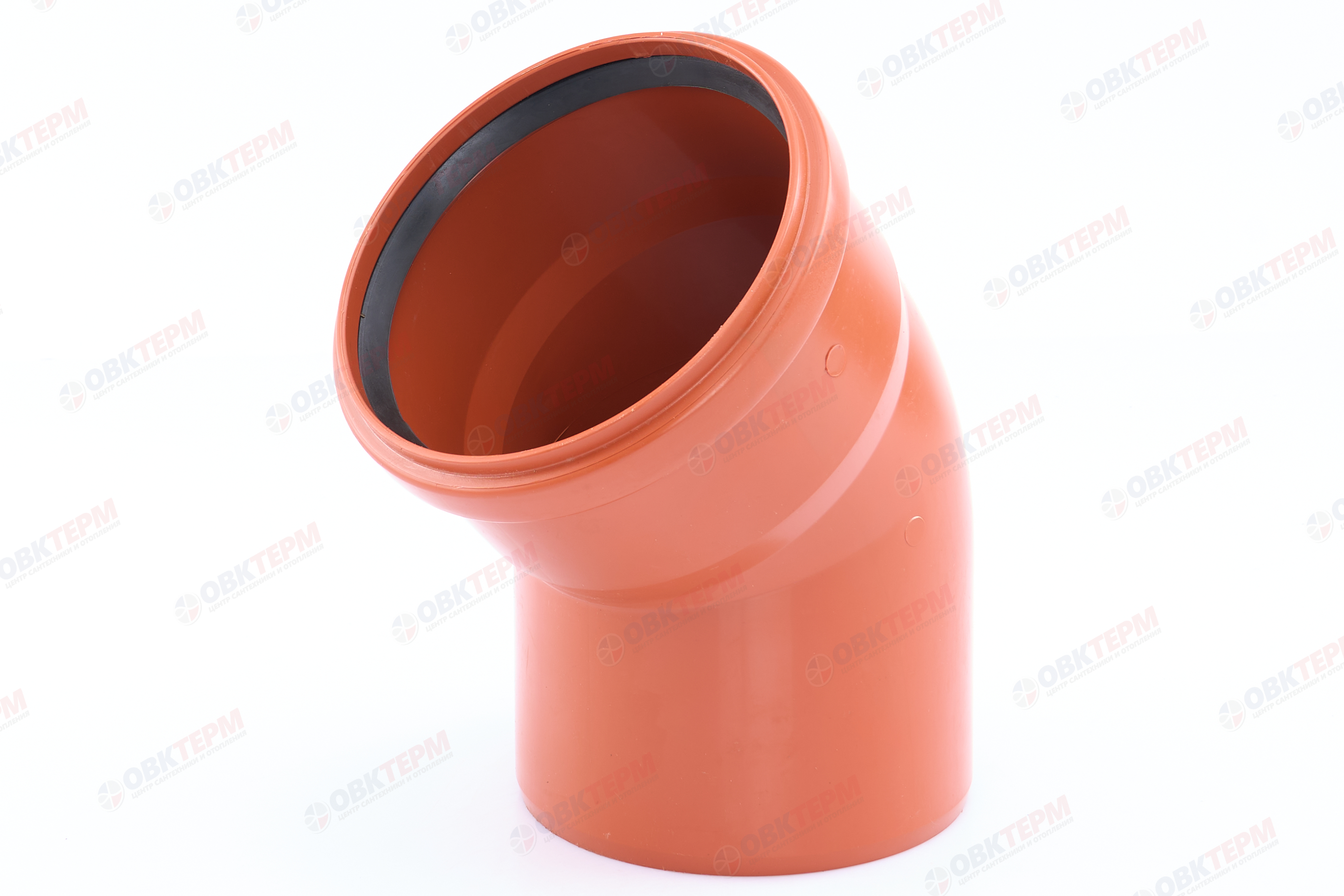 Отвод  160   45*  (рыжий)  FLEXTRON    (6 шт) - Изображение №2
