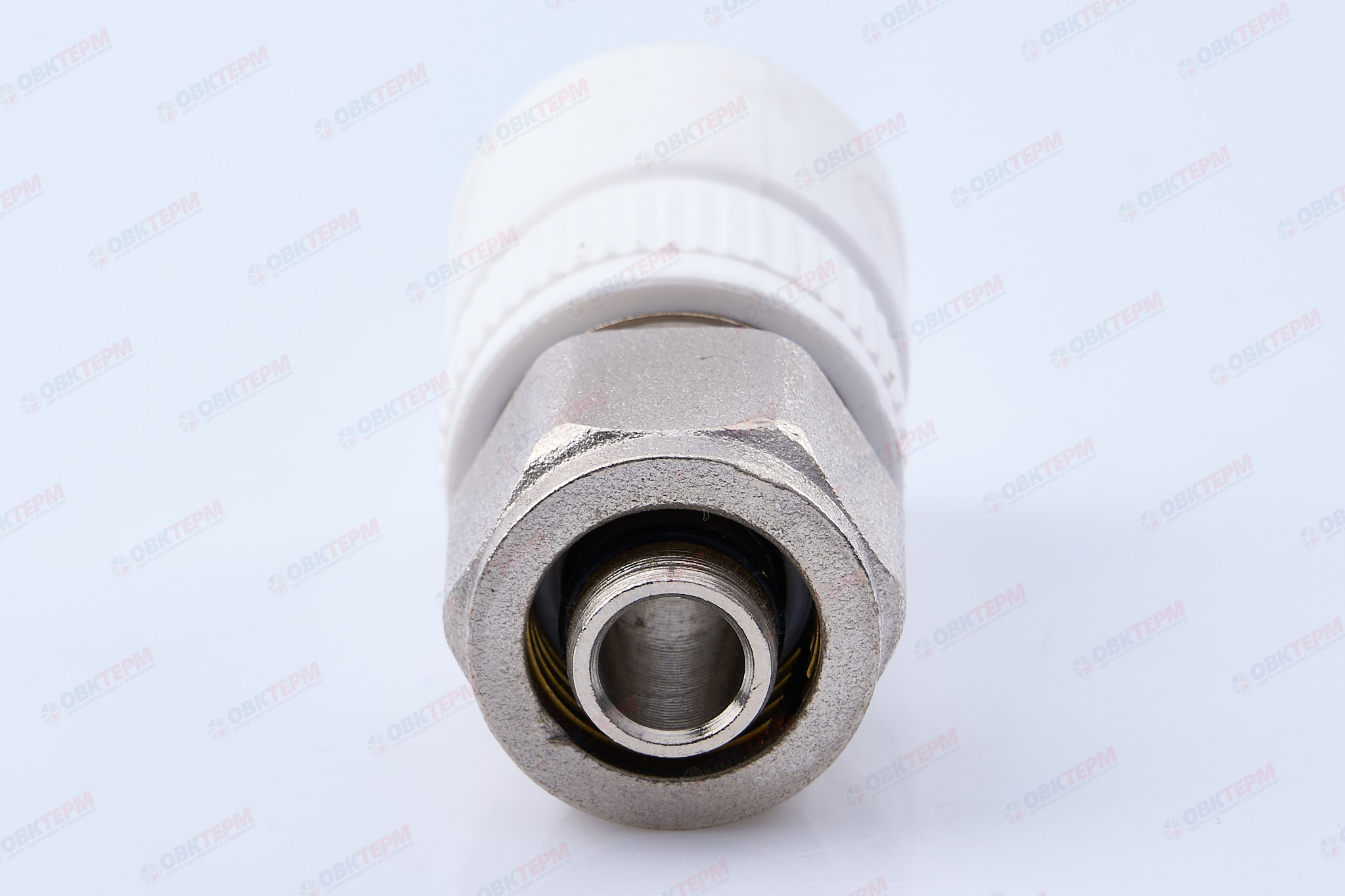 Муфта комби для соединения PPR-PEX трубы 20*16  Valfex (евроконус) - миниатюра №3