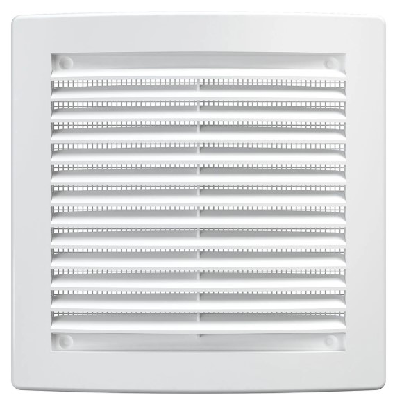 Решетка вентиляционная РЦ Ш150*В150, антимоскитная сетка, пластик Эра - Изображение №2