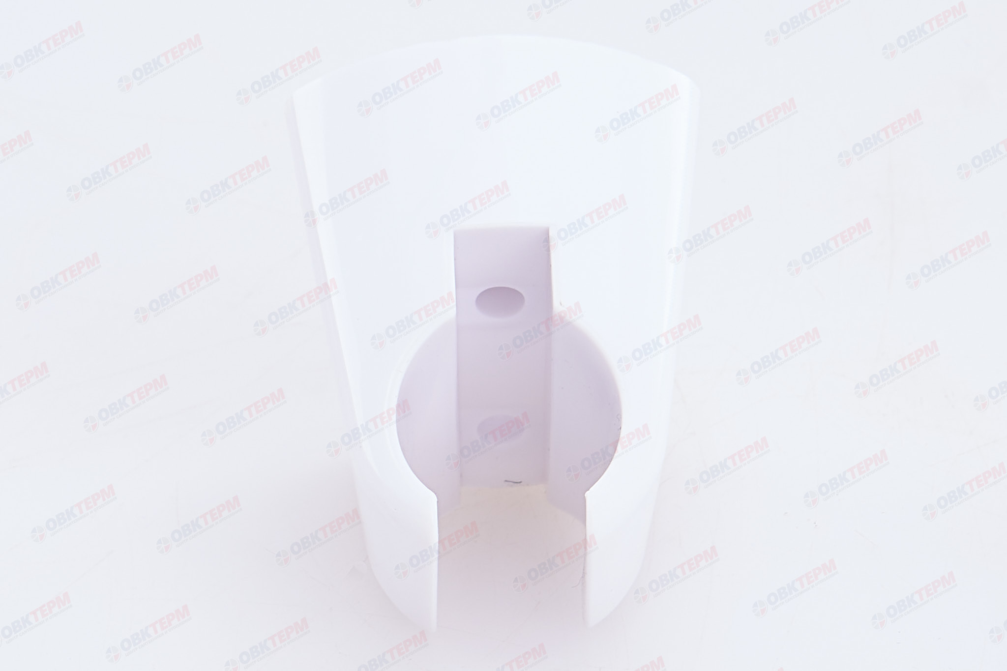 Кронштейн для лейки ZERIX Shower holder-01W /Белый /Пластик (500 шт/ящ) - Изображение №3