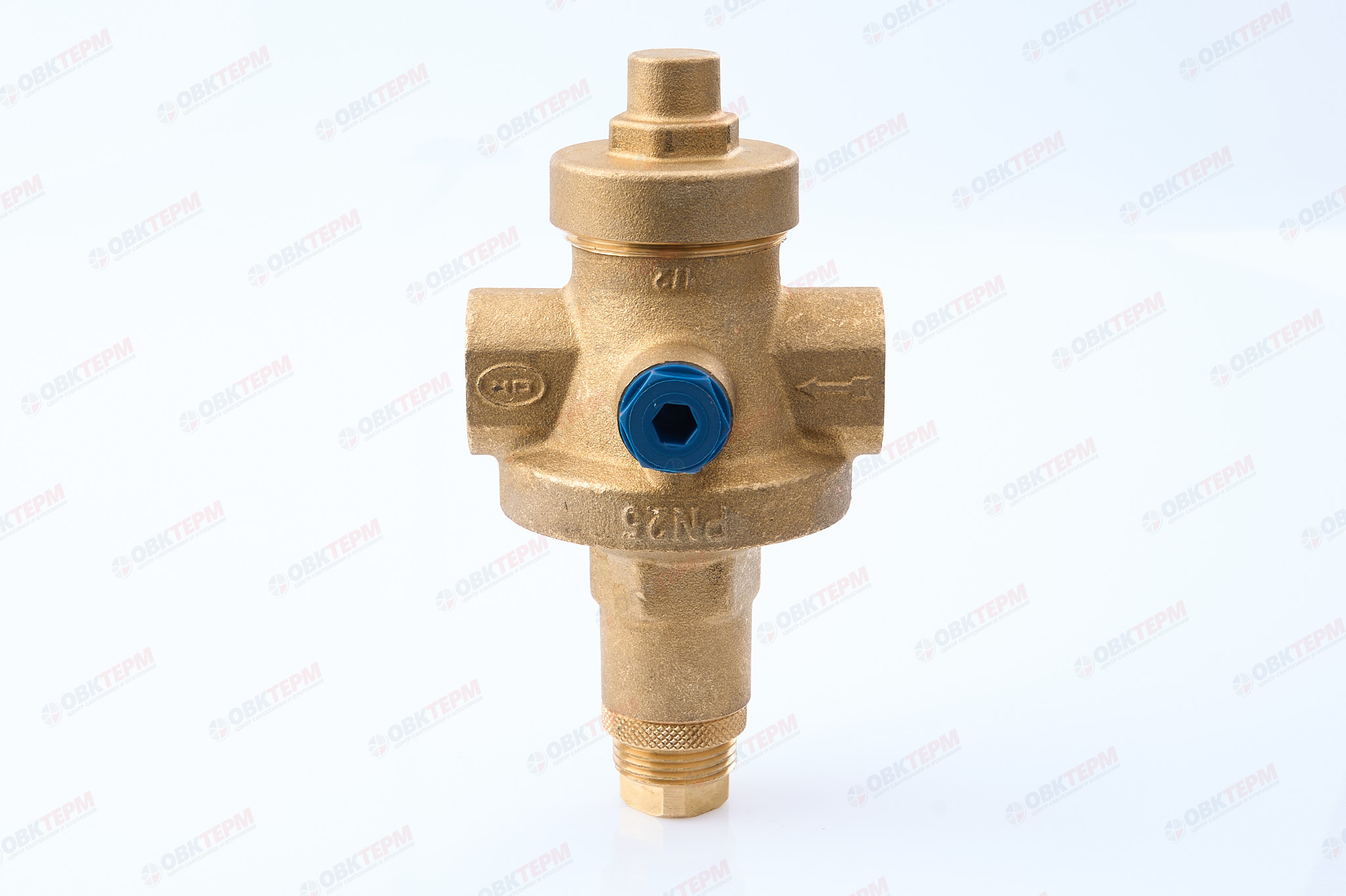 Редуктор давления мембранный RIO EXPORT VALTEC PN25 от 1 до 7 бар  1/2” (аналог VT.085.N.04)  1уп/30 - Изображение №2