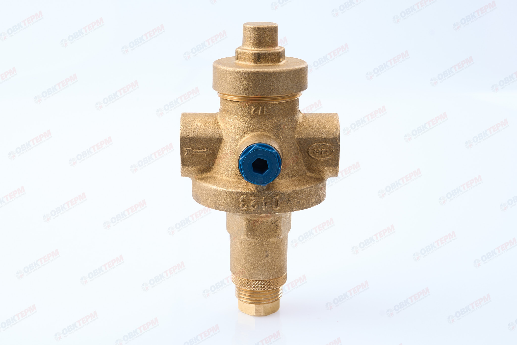 Редуктор давления мембранный RIO EXPORT VALTEC PN25 от 1 до 7 бар  1/2” (аналог VT.085.N.04)  1уп/30 - Изображение №4