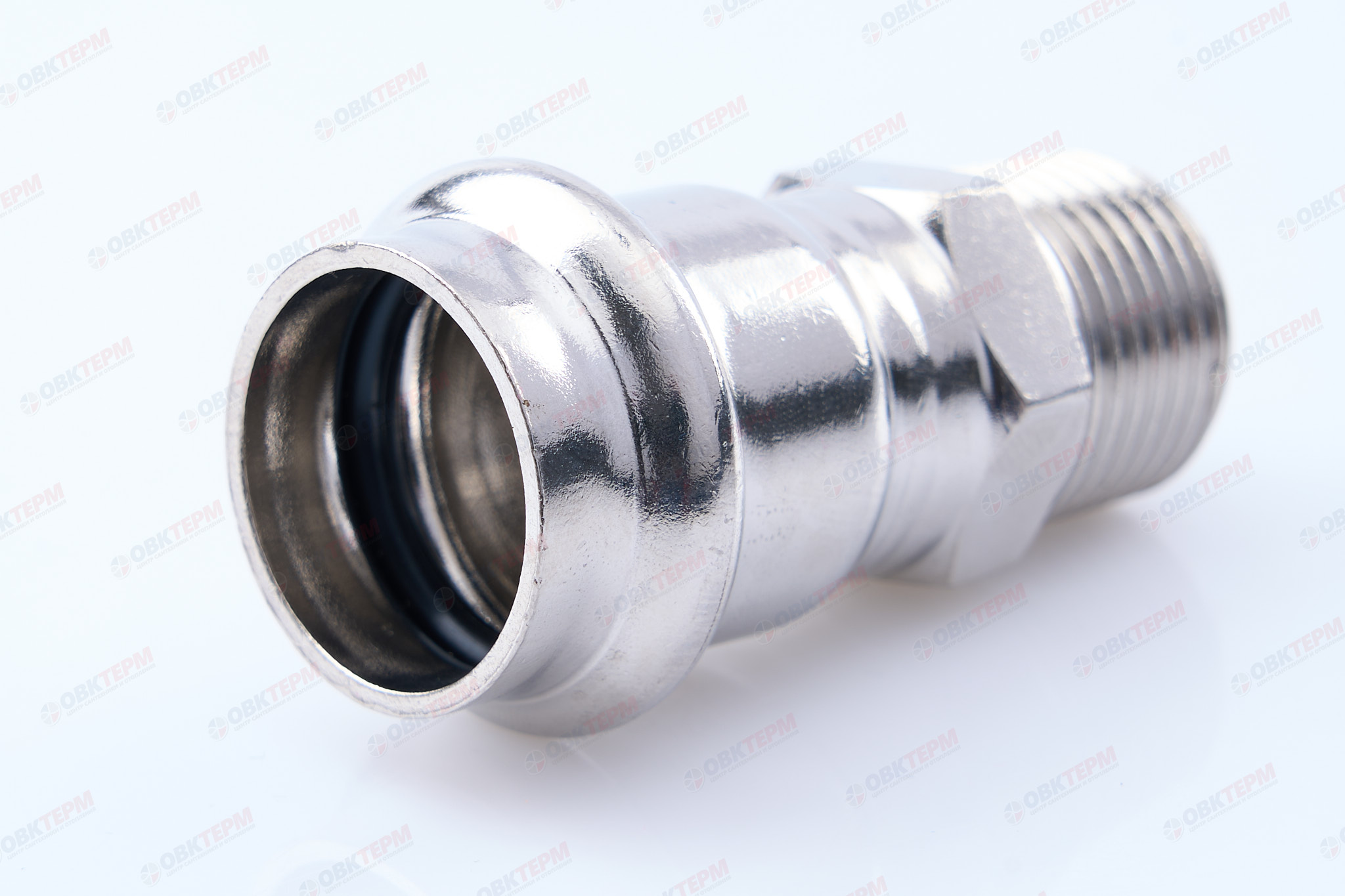 Муфта пресс из нерж.ст.  22 х 1/2"Н   TIM  (120/5) - Изображение №1