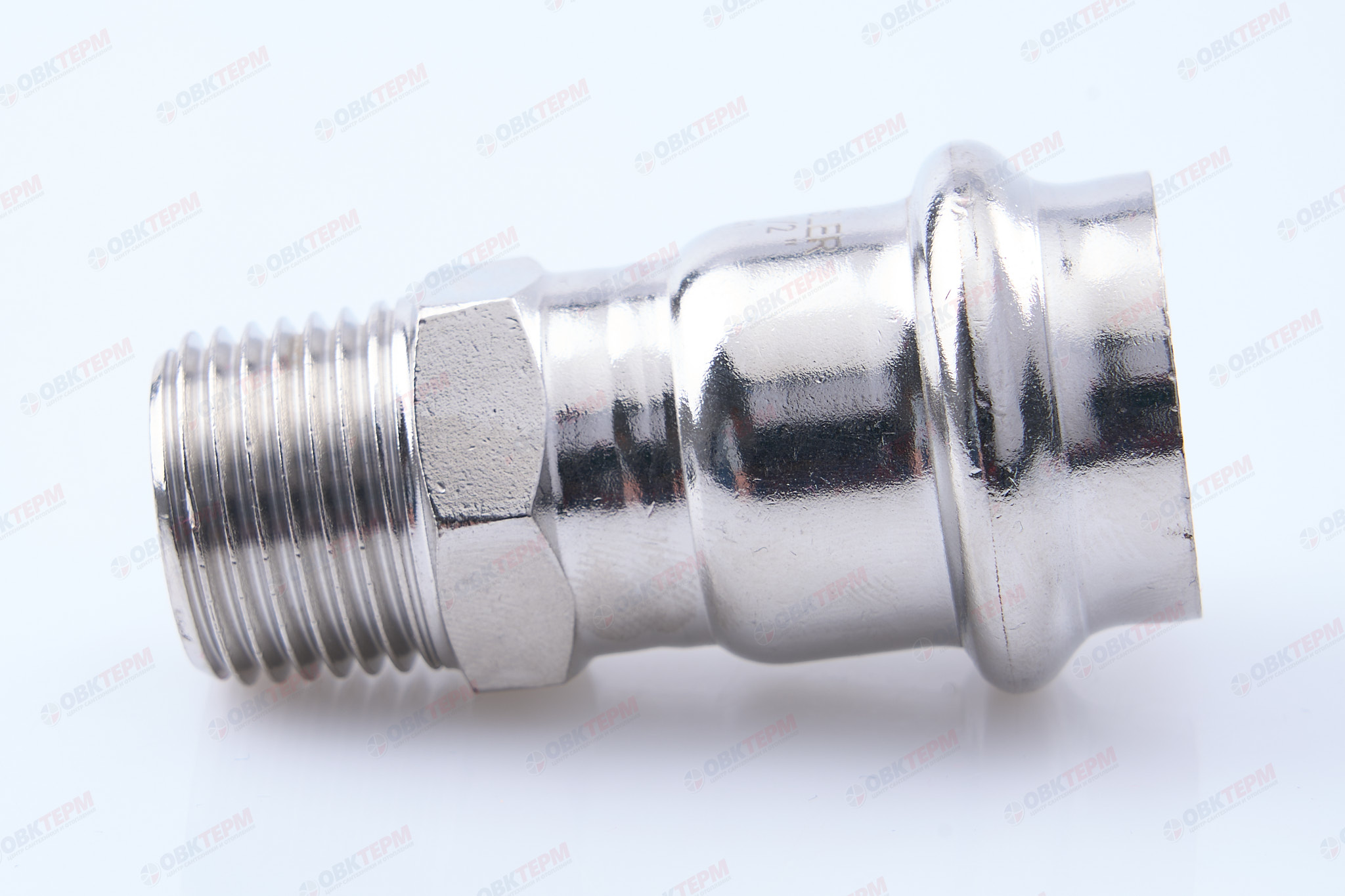 Муфта пресс из нерж.ст.  22 х 1/2"Н   TIM  (120/5) - Изображение №2