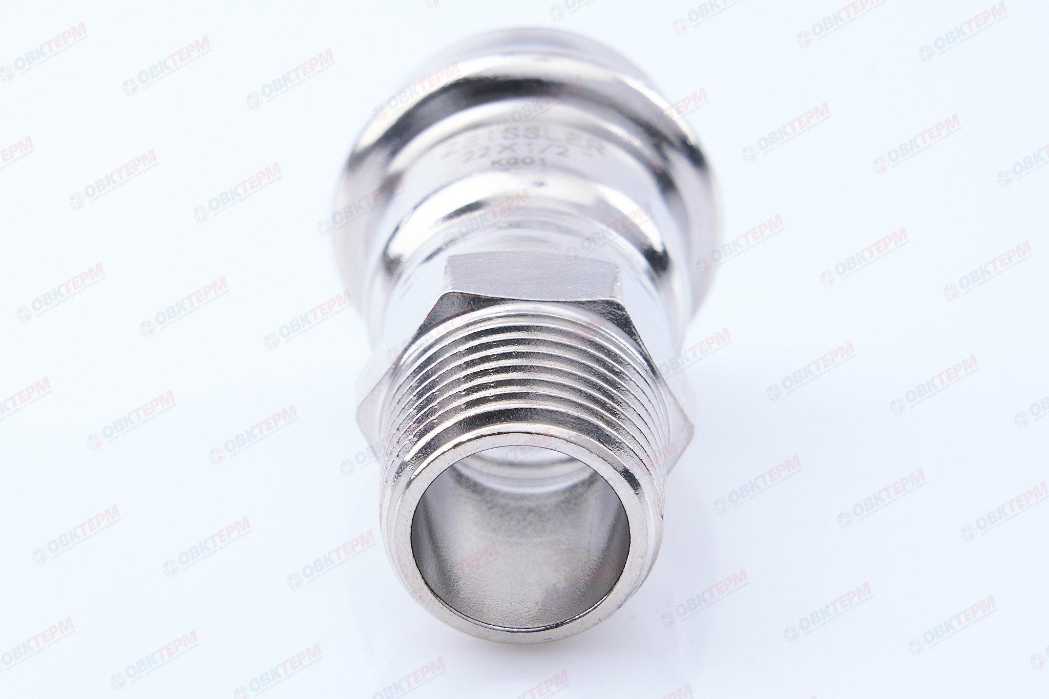 Муфта пресс из нерж.ст.  22 х 1/2"Н   TIM  (120/5) - Изображение №4