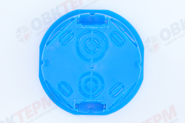 Подрозетник для сплошных стен, синий (без инд стикера), STEKKER EBX20-01-2 - миниатюра №6