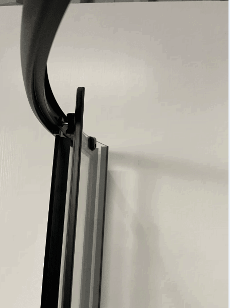 Душ. ограждение NIAGARA NG-1007-14BLACK (900х900х1900) стекло МОЗАИКА (БЕЗ ПОДДОНА) - Изображение №1