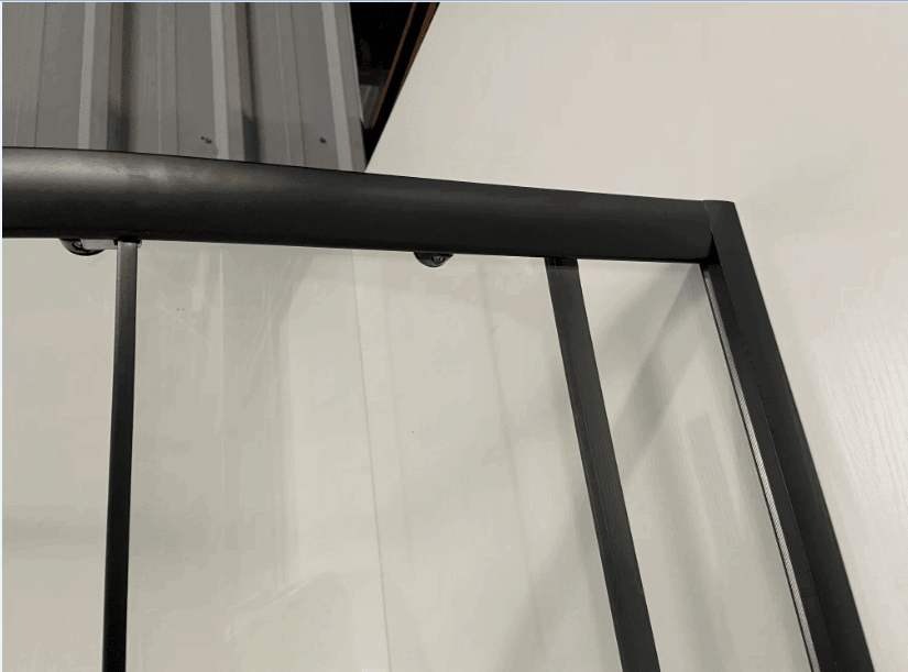 Душ. ограждение NIAGARA NG-1007-14BLACK (900х900х1900) стекло МОЗАИКА (БЕЗ ПОДДОНА) - миниатюра №6