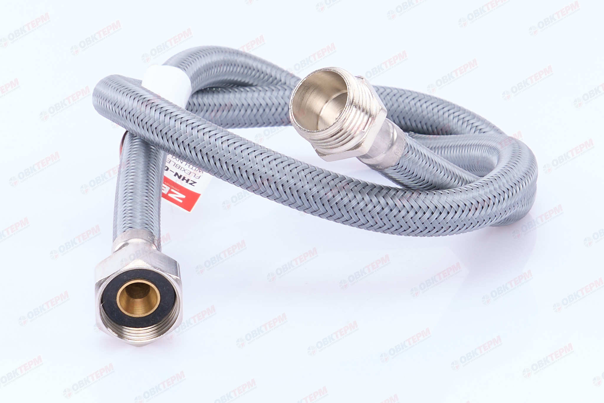 Шланг  1/2" * 1/2" НВ, нейлон    0,8 м   ZERIX (140шт/ящ) - Изображение №2