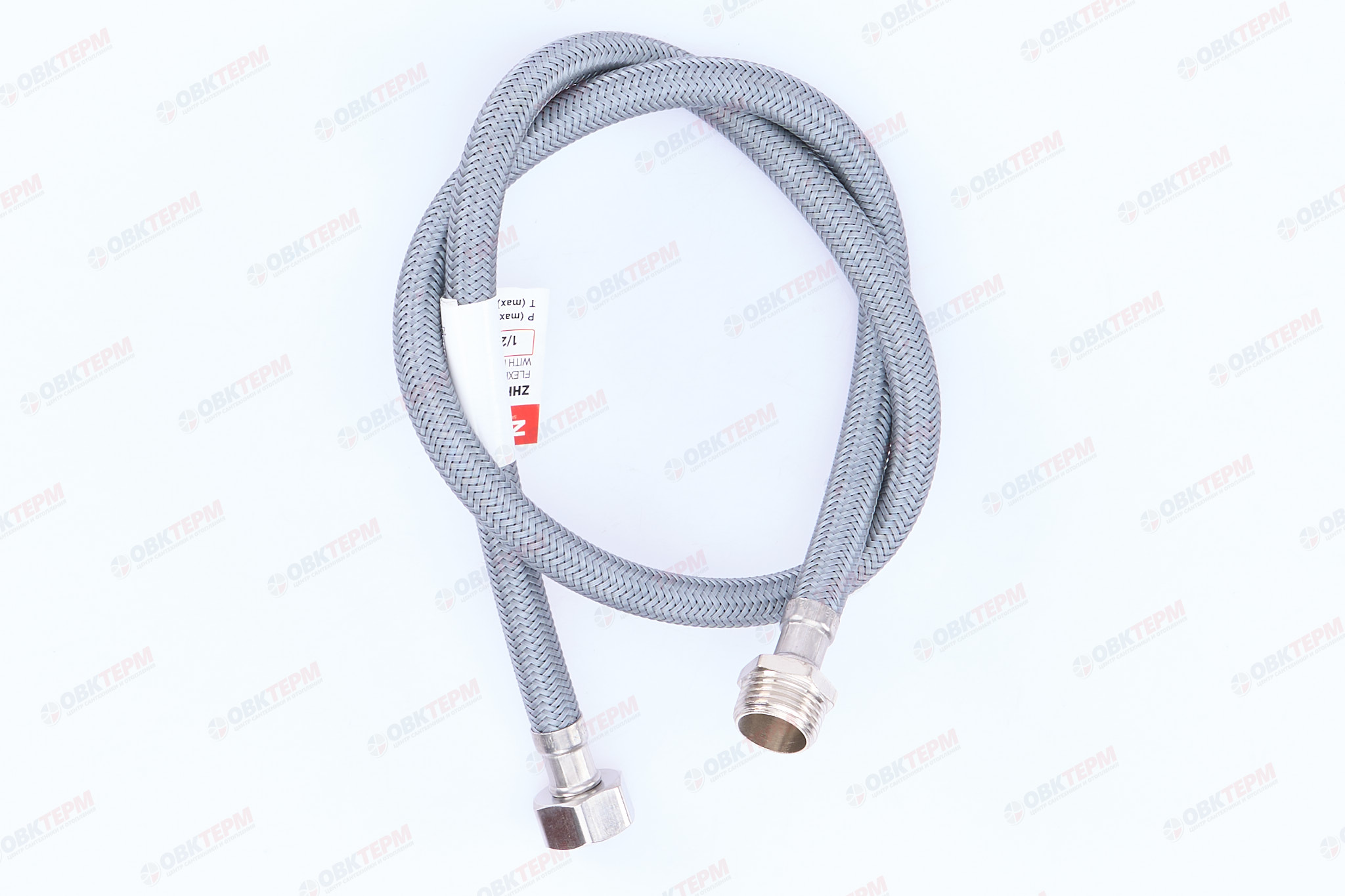 Шланг  1/2" * 1/2" НВ, нейлон    0,8 м   ZERIX (140шт/ящ) - Изображение №3