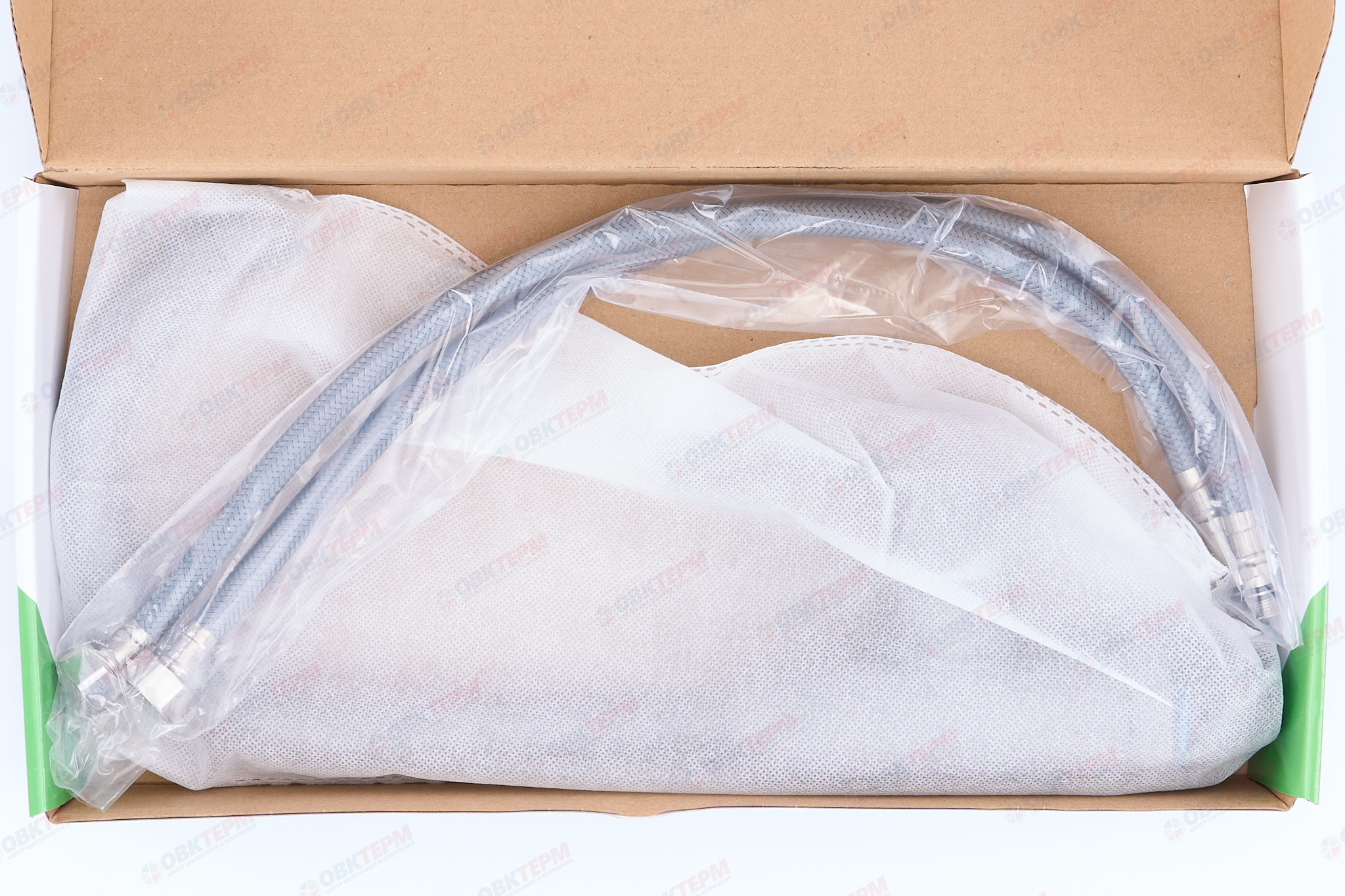 Смеситель д/кухни PLAMIX CEZAR-011-B SET Graphite (с подводкой) (20 шт/ящ) - Изображение №5