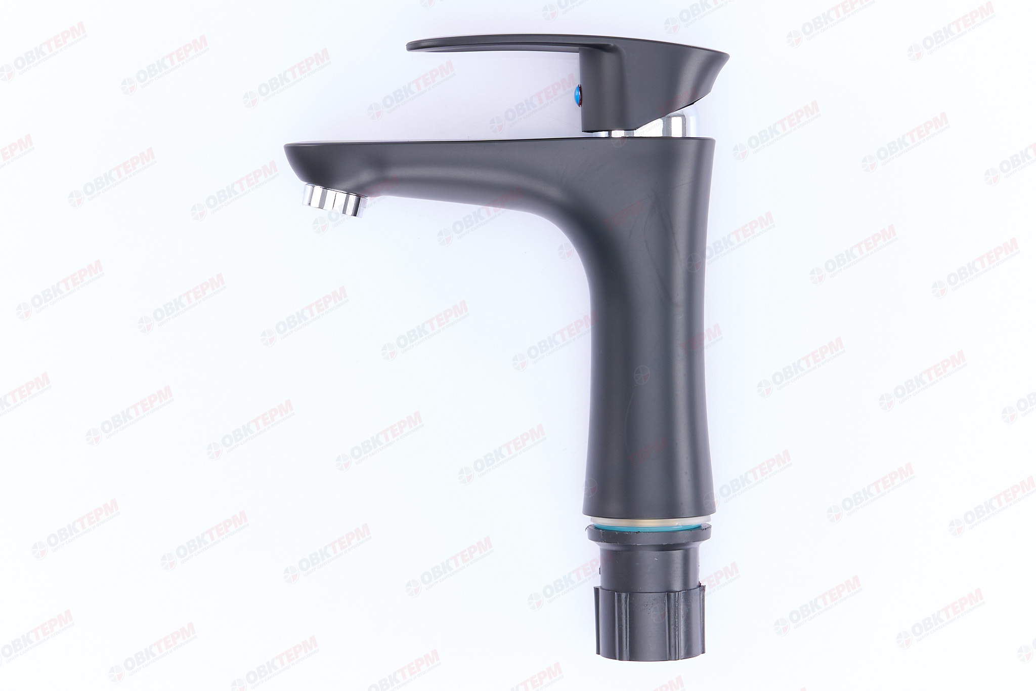 Смеситель д/умывальника BRIMIX 5951 шаровый/ АБС пластик (черный) - Изображение №2