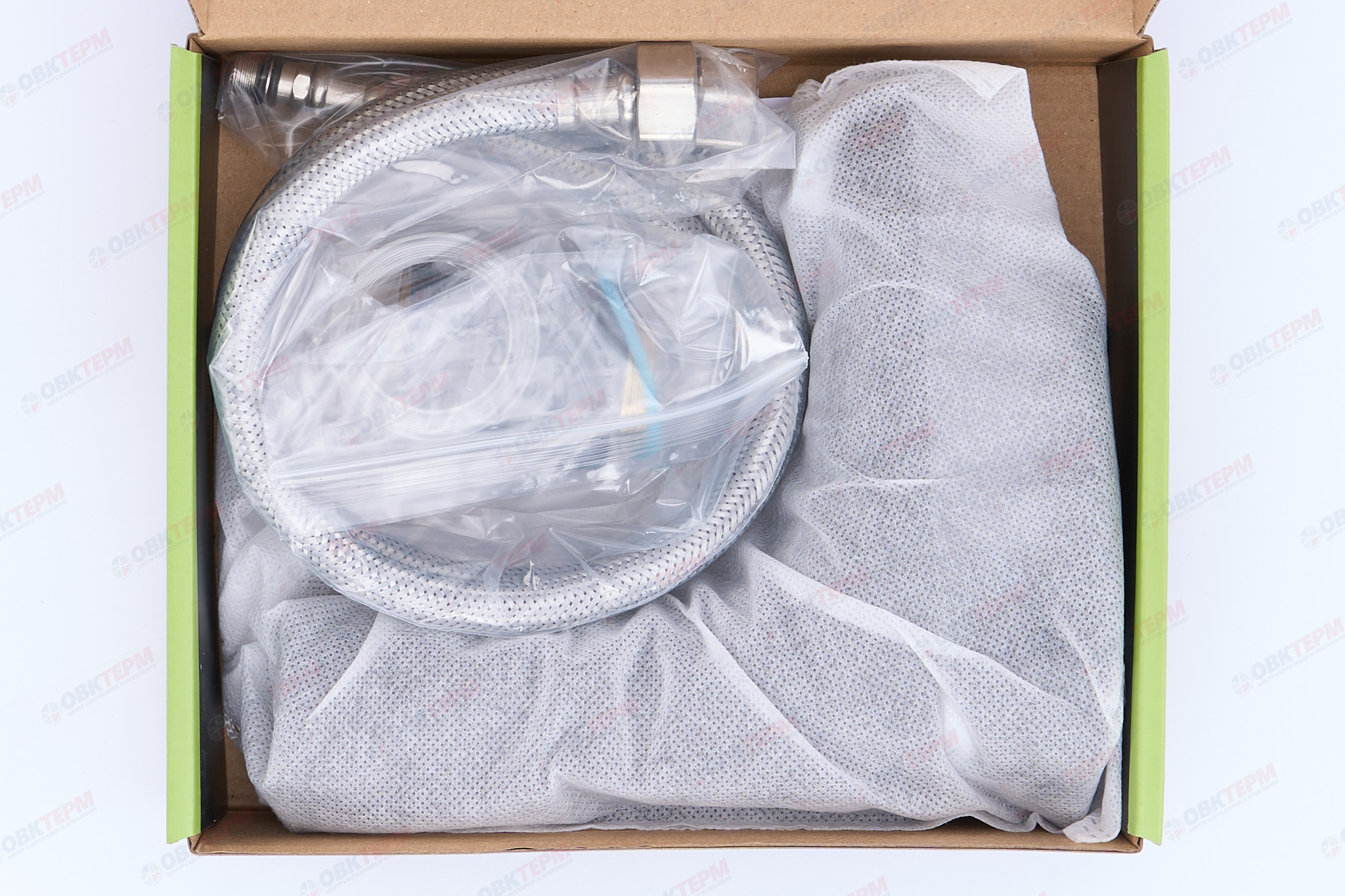 Смеситель д/умывальника BRIMIX 5951 шаровый/ АБС пластик (черный) - миниатюра №7