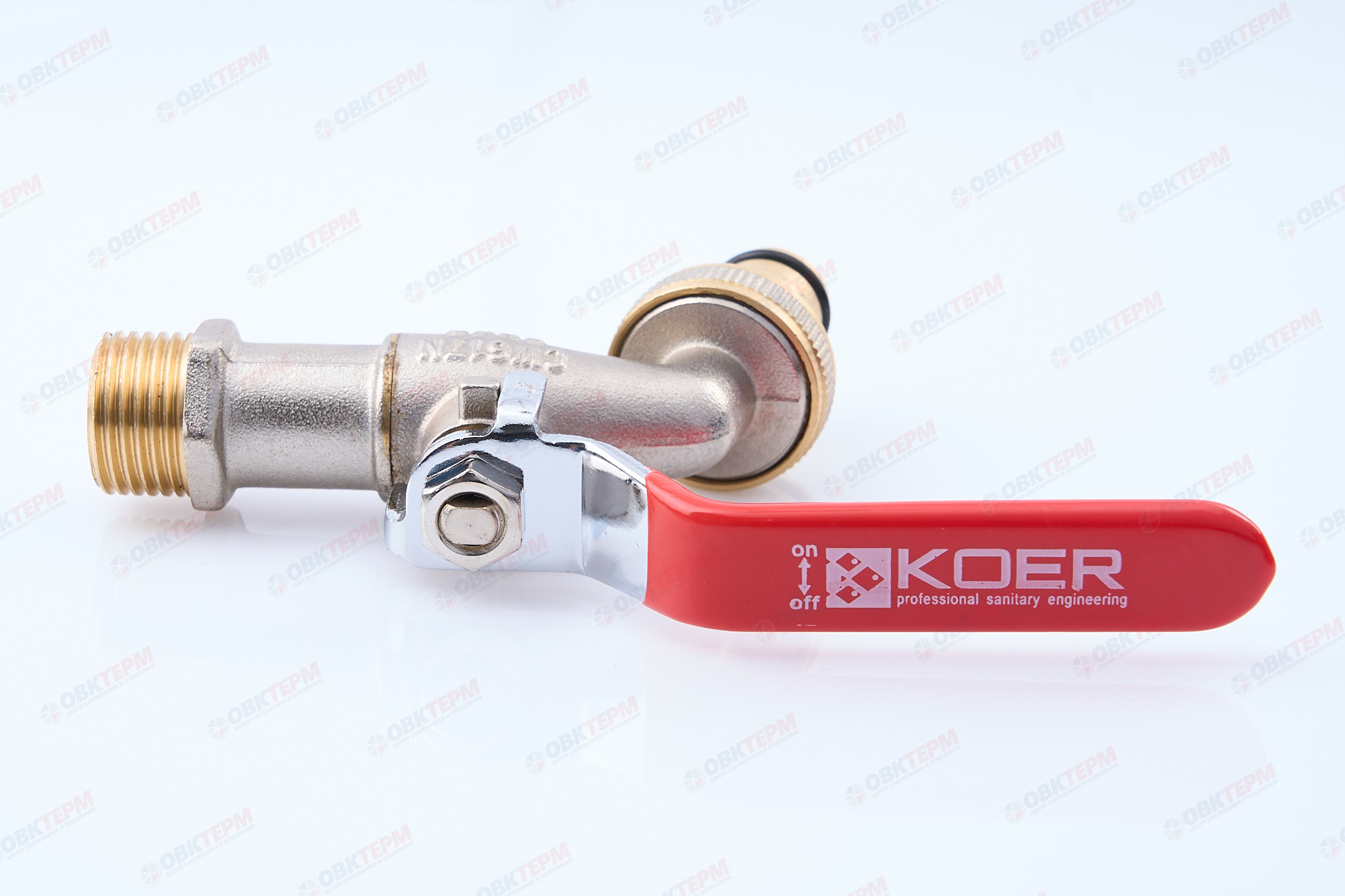 Кран  поливочный с коннектором 1/2  KOER KR.257 (96 шт) - Изображение №5