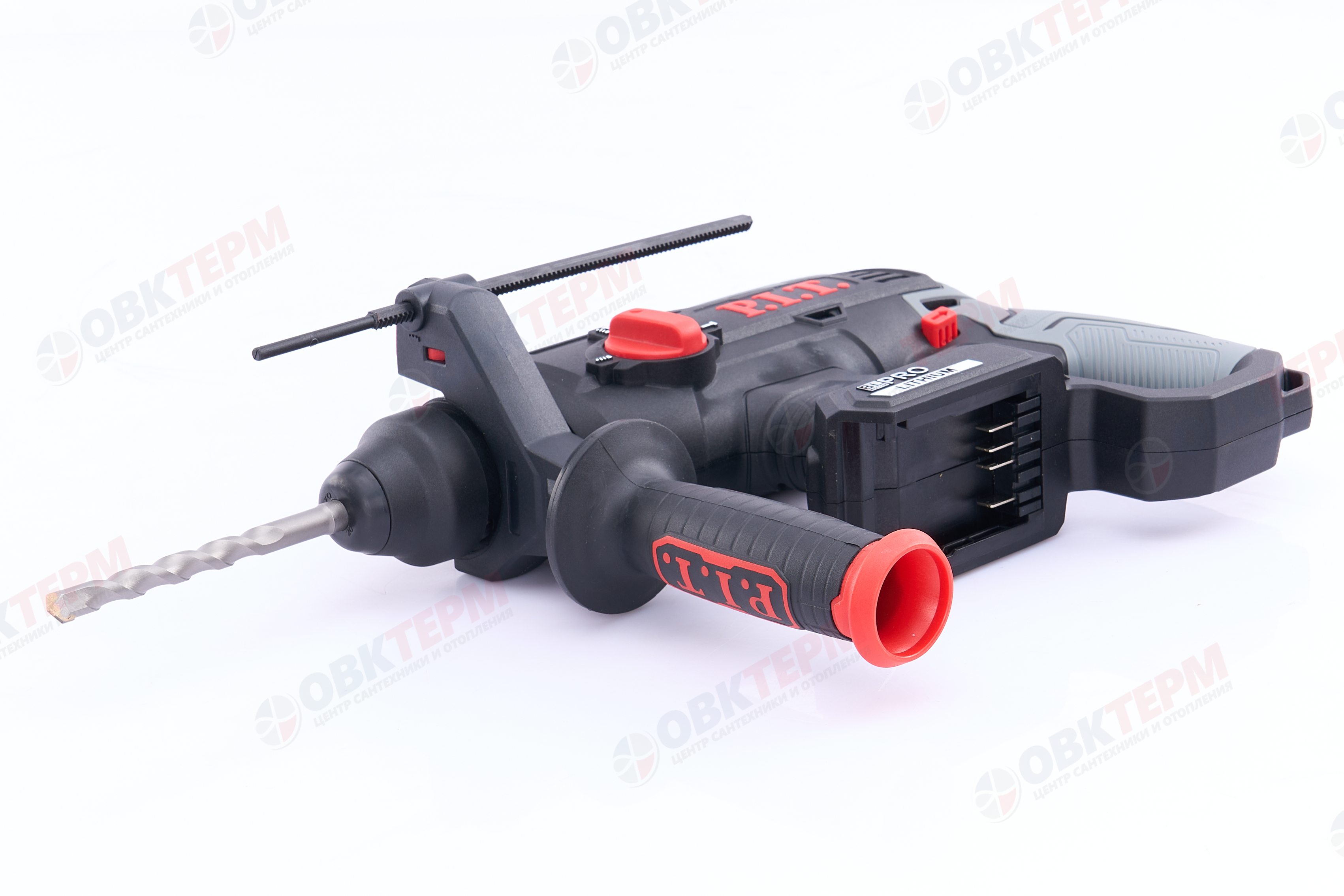 Перфоратор аккум. Б/Щ PBH20H-22B P.I.T SOLO (20В, 1,8Дж,3-х реж,бур 22мм, sds-plus, БЕЗ АКБ и ЗУ) - Изображение №2