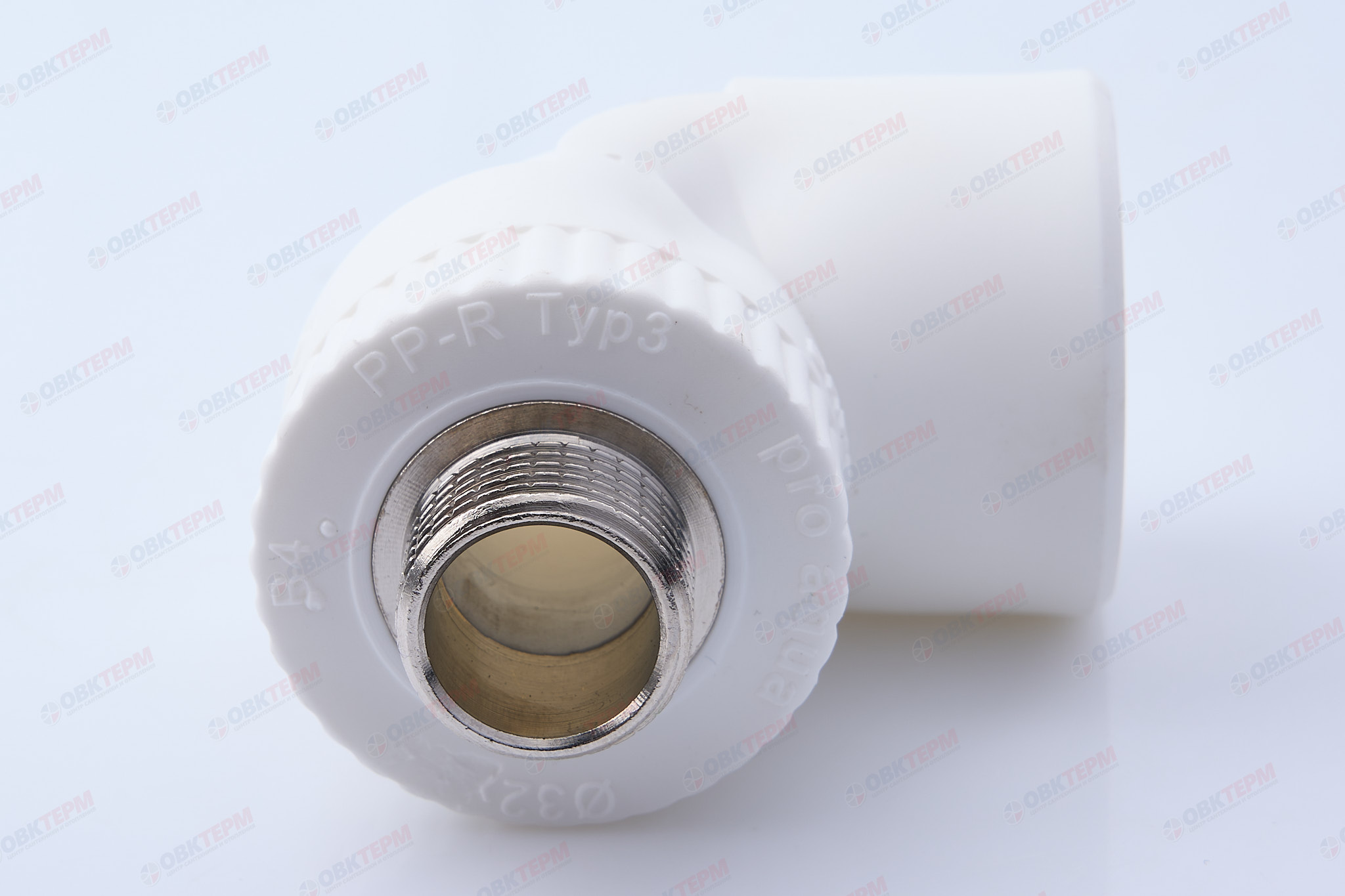 Планка монтажная в сборе 25 * 1/2"н   БЕЛАЯ     (PRO AQUA)     (25/5) - миниатюра №6