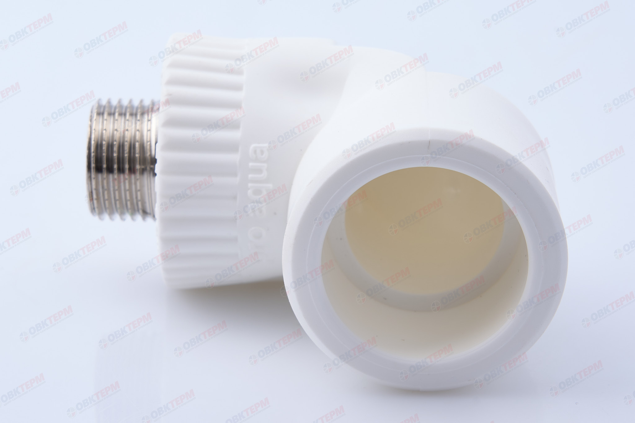 Планка монтажная в сборе 25 * 1/2"н   БЕЛАЯ     (PRO AQUA)     (25/5) - миниатюра №7