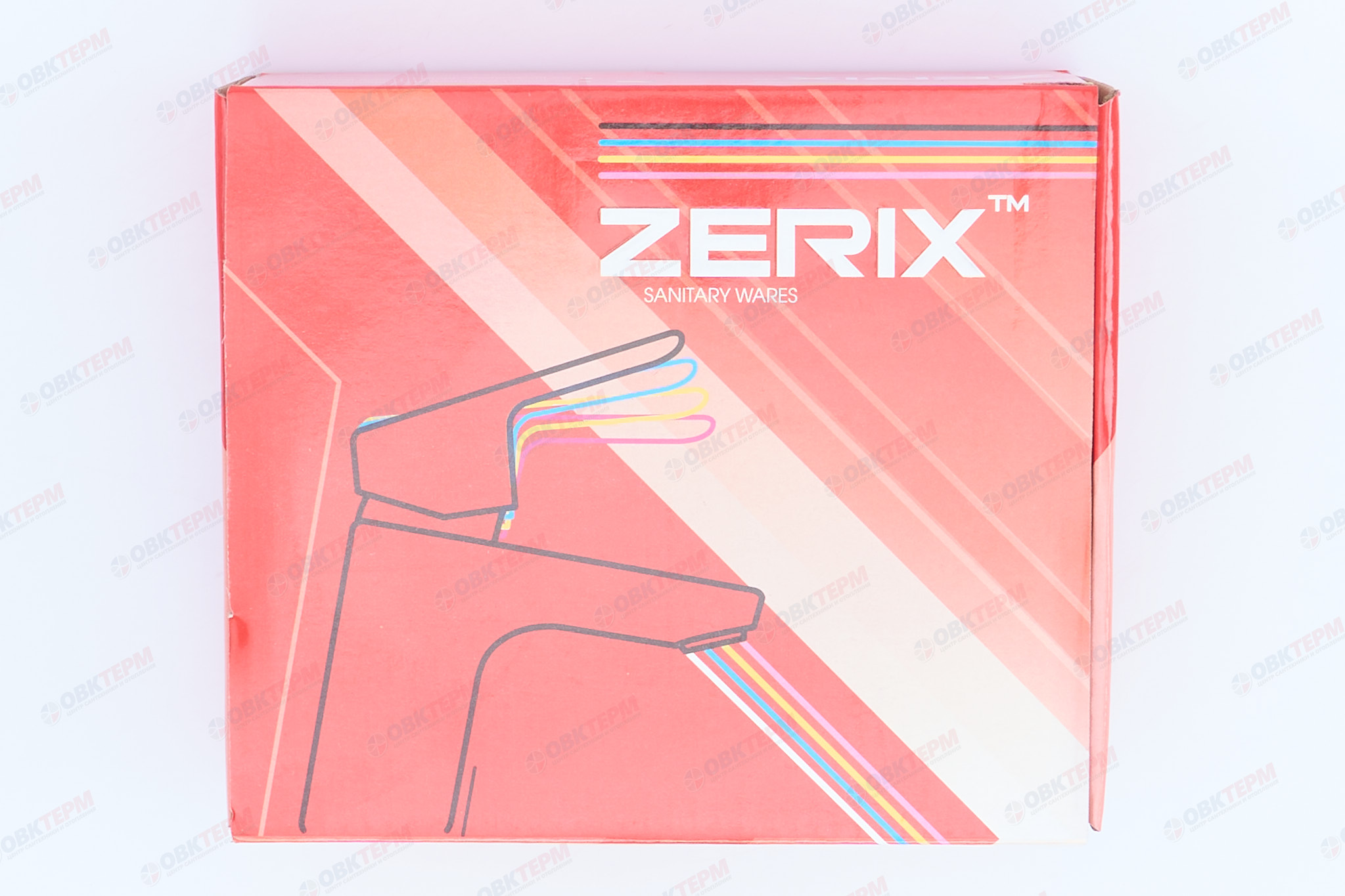 Смеситель д/умывальника ZERIX BIT-A 279 Ø40 ГАЙКА (10 шт/ящ) - миниатюра №6