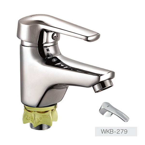 Смеситель д/умывальника ZERIX BIT-A 279 Ø40 ГАЙКА (10 шт/ящ) - Изображение №1