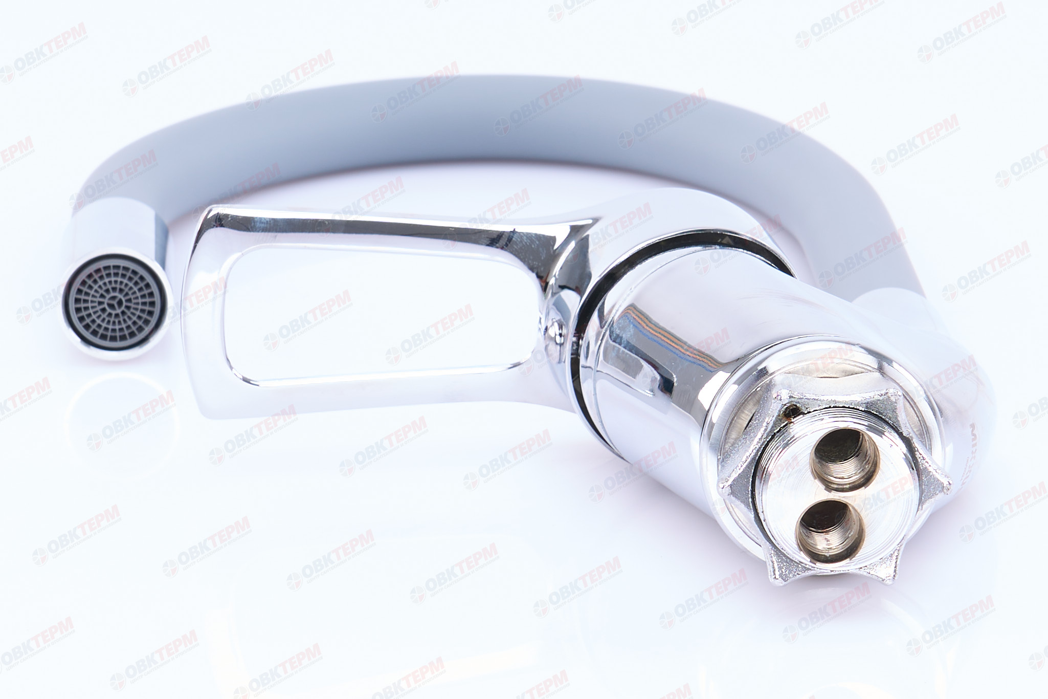 Смеситель д/кухни REFLECTOR MIXXUS FANY 011 (NUT) GREY Ø35 ГАЙКА без подводки (12 шт/ящ) - Изображение №4