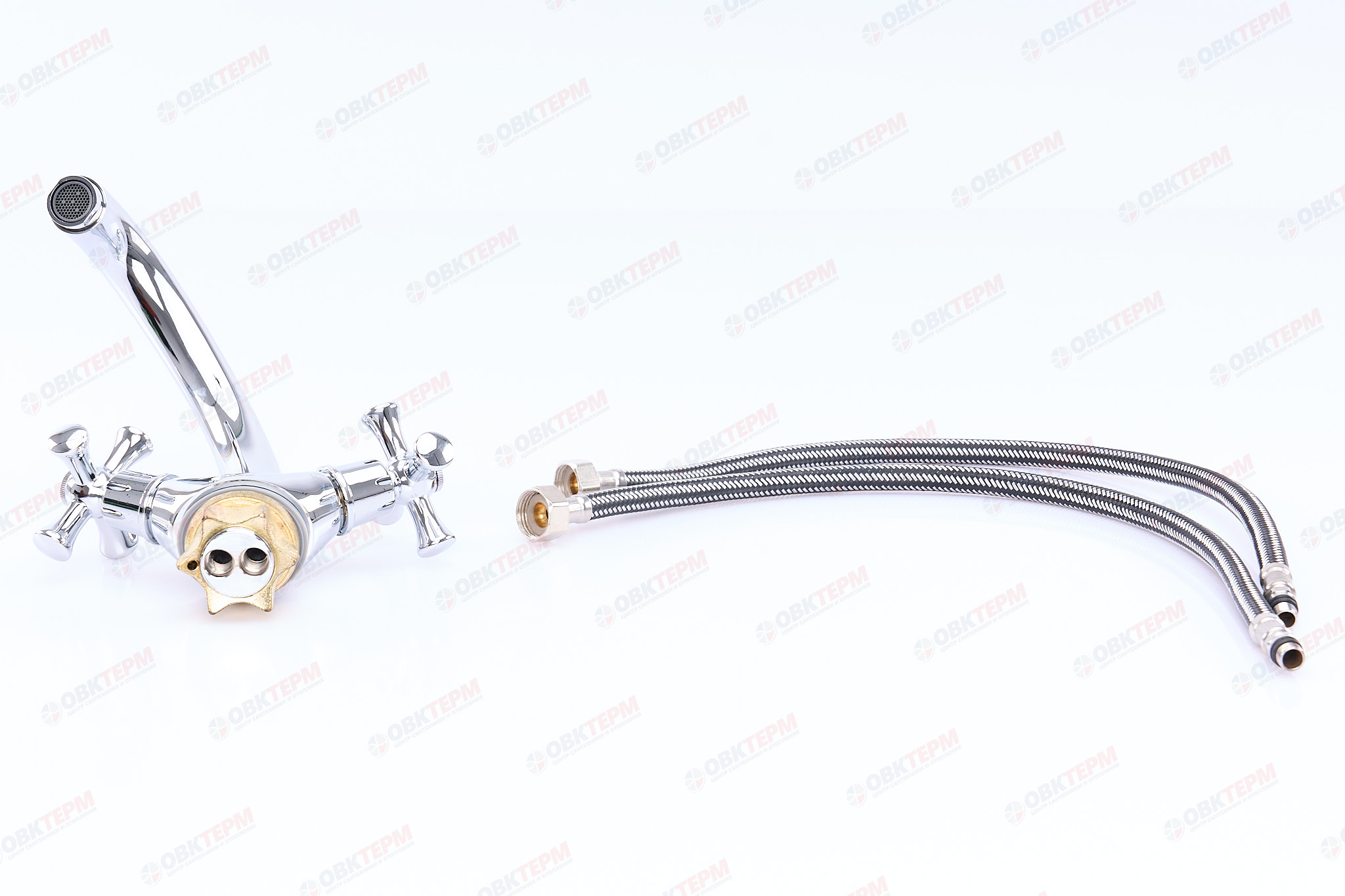 Смеситель д/умывальника буксовый AKSA SAT-01-04 ГАЙКА (10 шт/ящ) - Изображение №4