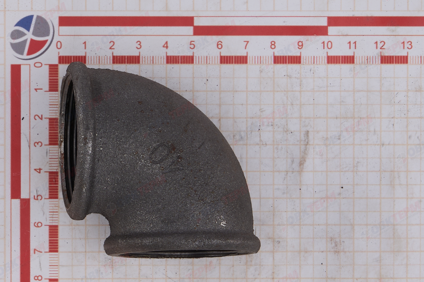 Угол чугунный     40     1 1/2 "   резьбовой     (70 шт) - миниатюра №6