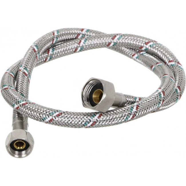 Шланг  1/2"х1/2" ВВ, в силикон.обмотке   0,4 м  TiM   (10шт/230ящ) - Изображение №1
