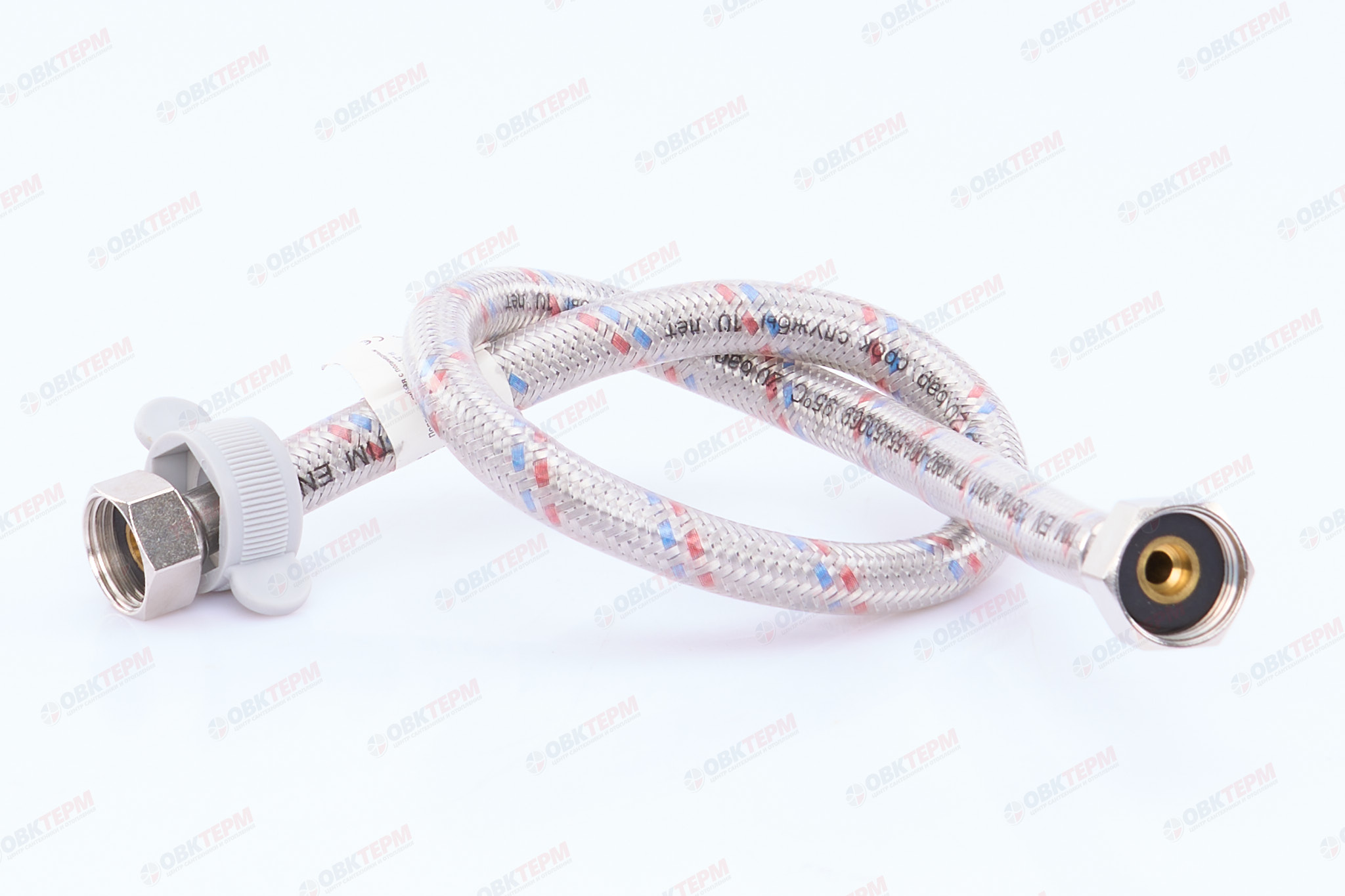 Шланг  1/2"х1/2" ВВ, в силикон.обмотке   0,6 м  TiM   (10шт/170ящ) - Изображение №2