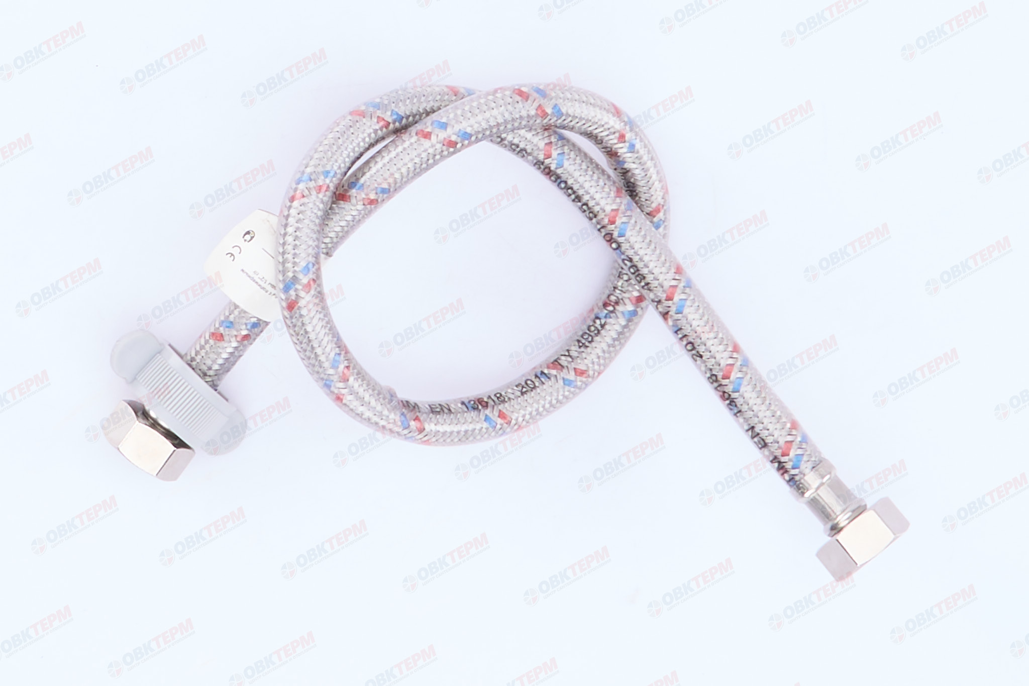 Шланг  1/2"х1/2" ВВ, в силикон.обмотке   0,6 м  TiM   (10шт/170ящ) - Изображение №5