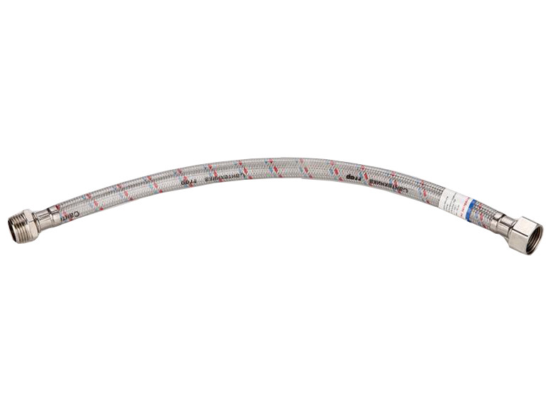 Шланг  1/2"х1/2" ВН, в силикон.обмотке   1,5 м    TIM   (10шт/70ящ) - миниатюра №3