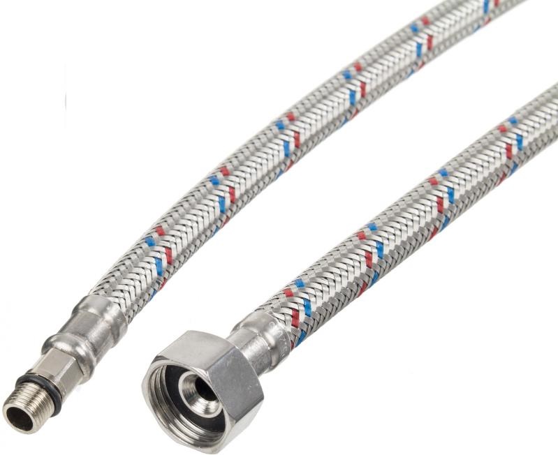 Шланг 1/2" игла,  в силикон. обмотке (пара)  0,4 м    TIM   (5шт/125ящ) - Изображение №4