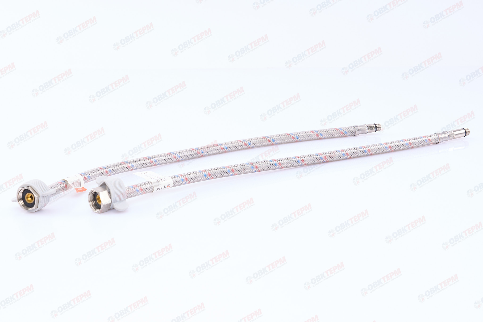 Шланг 1/2" игла,  в силикон. обмотке (пара)  0,4 м    TIM   (5шт/125ящ) - Изображение №1