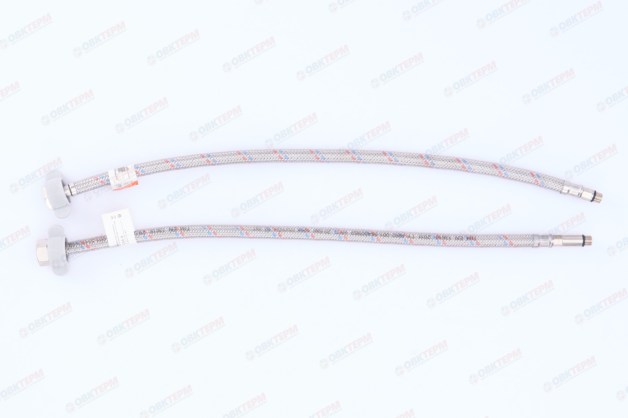 Шланг 1/2" игла,  в силикон. обмотке (пара)  0,5 м    TIM   (5шт/90ящ) - Изображение №2