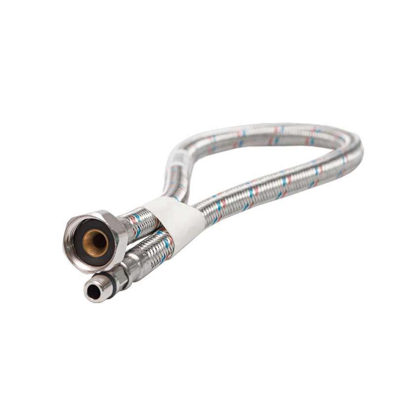 Шланг 1/2" игла,  в силикон. обмотке (пара)  1,2 м   TIM   (1шт/40ящ) - Изображение №3