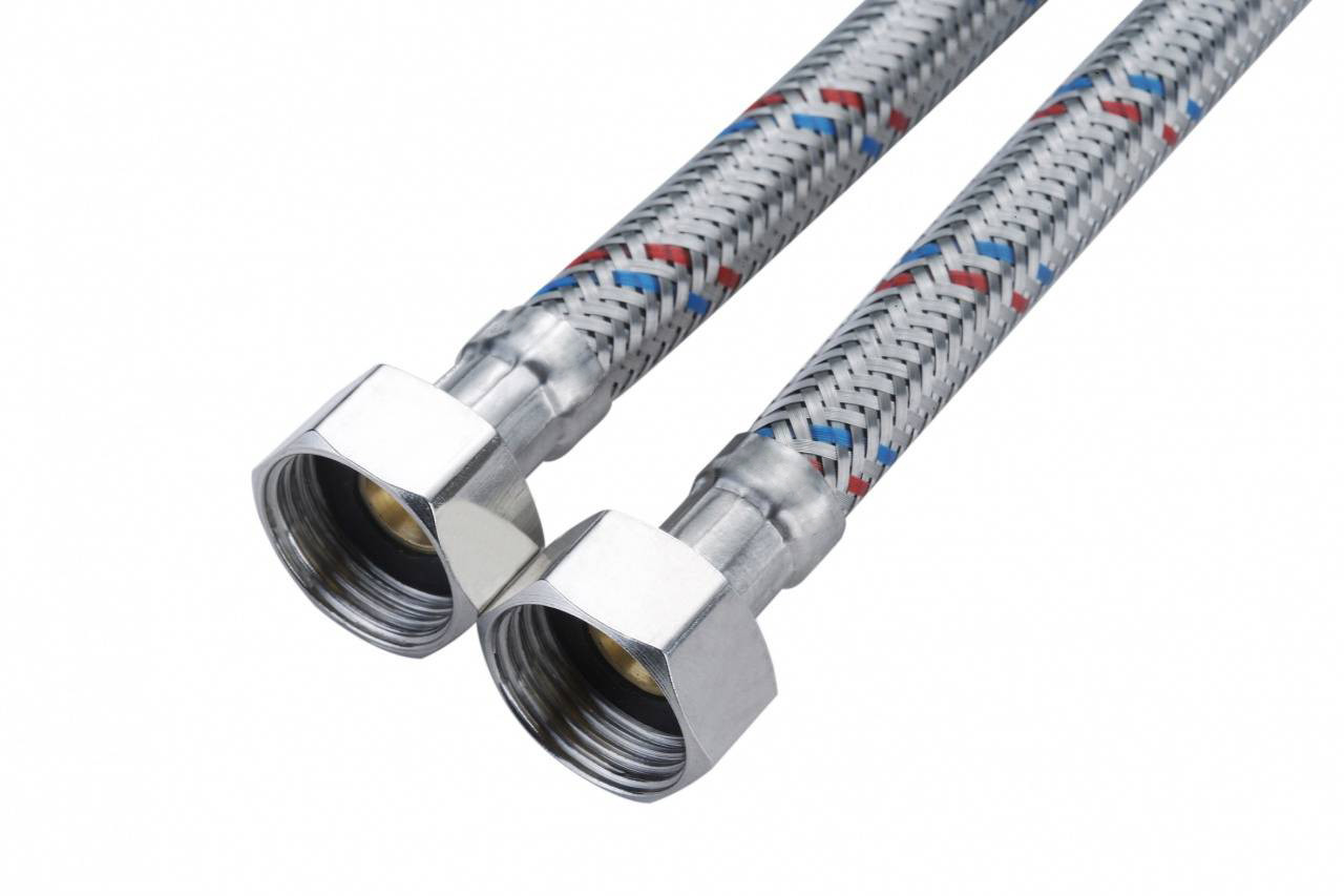 Шланг  1/2" * 1/2" ВВ,     0,5 м  TIM PEX   (10шт/200ящ) - Изображение №1