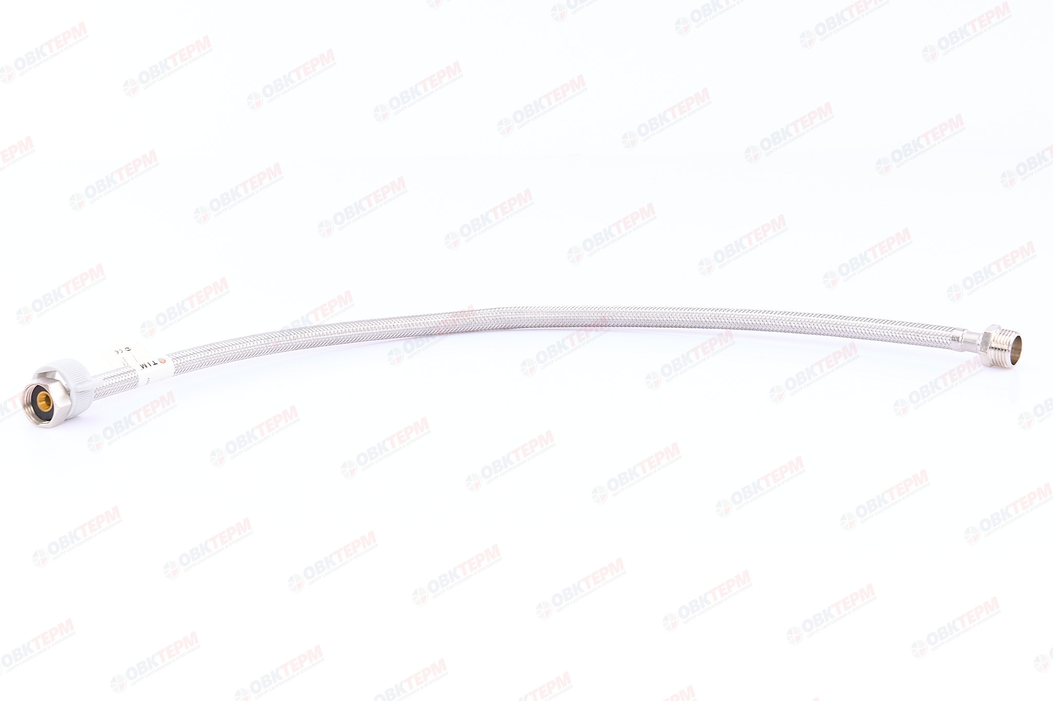 Шланг  1/2" * 1/2" НВ,     0,6 м  TIM PEX   (10шт/170ящ) - миниатюра №2