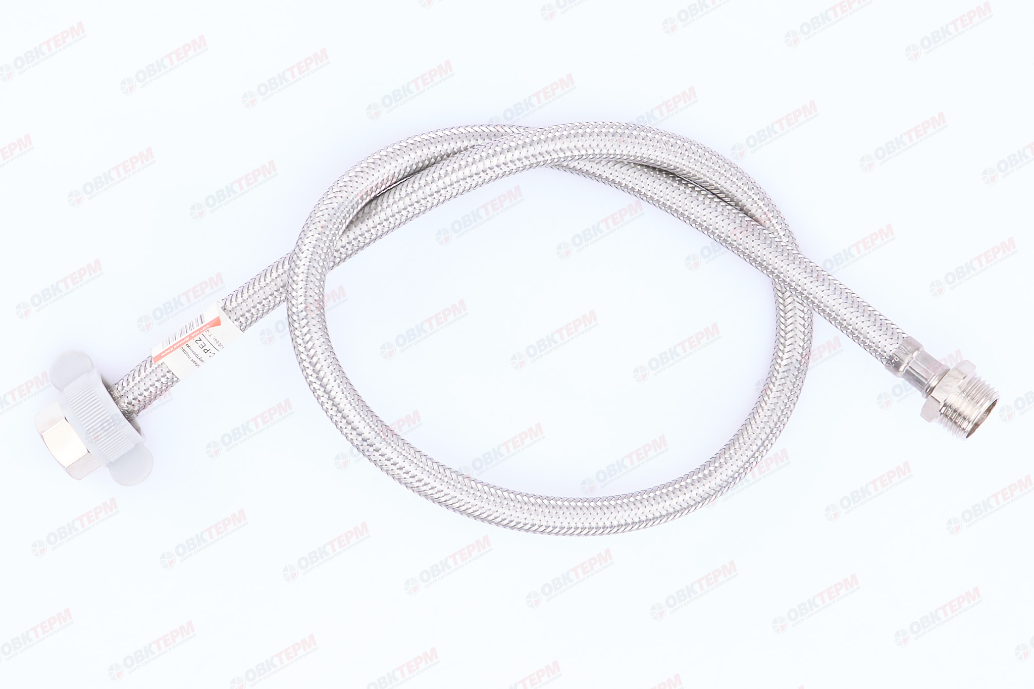 Шланг  1/2" * 1/2" НВ,     0,8 м  TIM PEX   (10шт/120ящ) - миниатюра №3