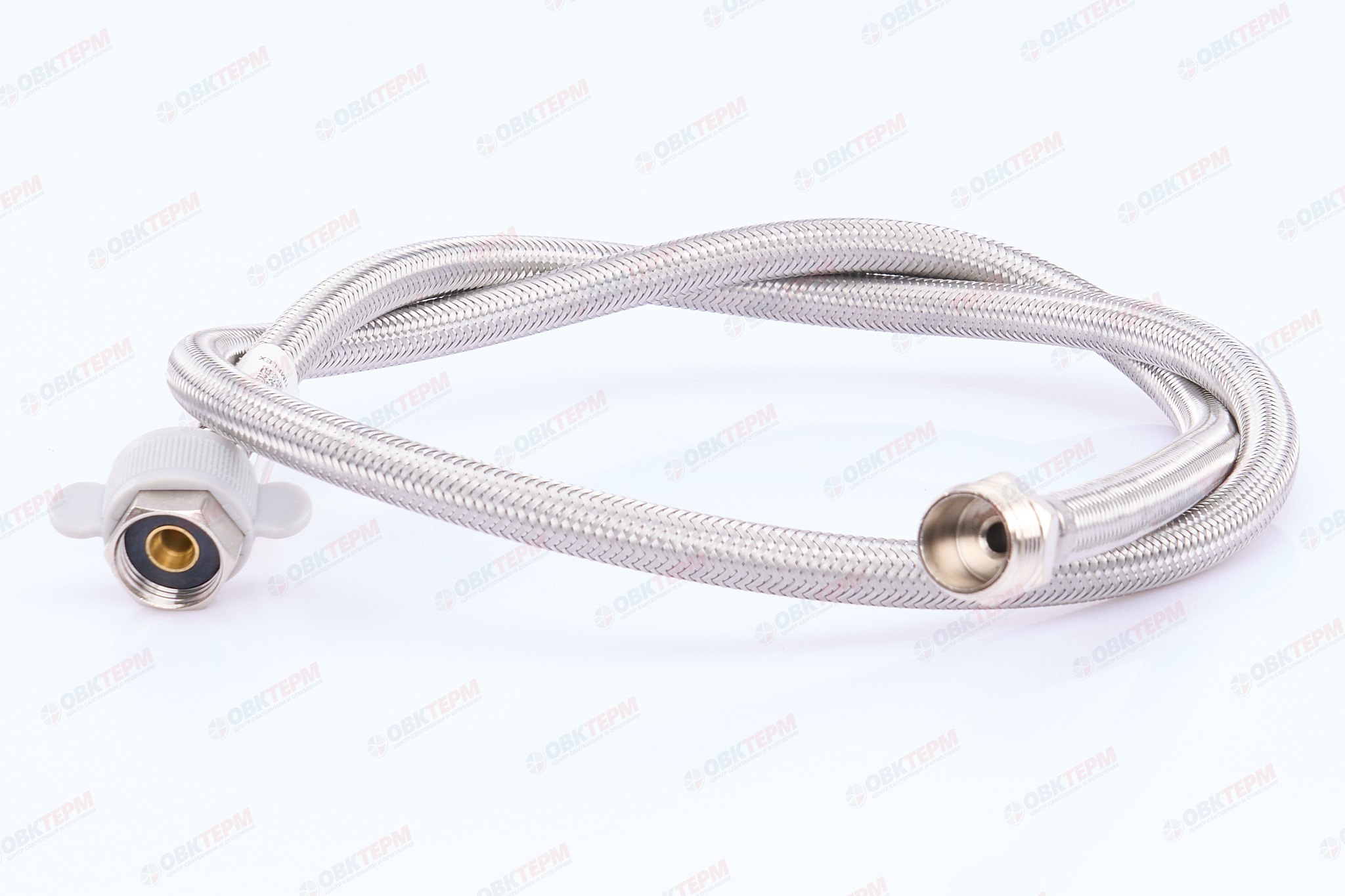 Шланг  1/2" * 1/2" НВ,     1,2 м  TIM PEX   (1шт/100ящ) - миниатюра №2