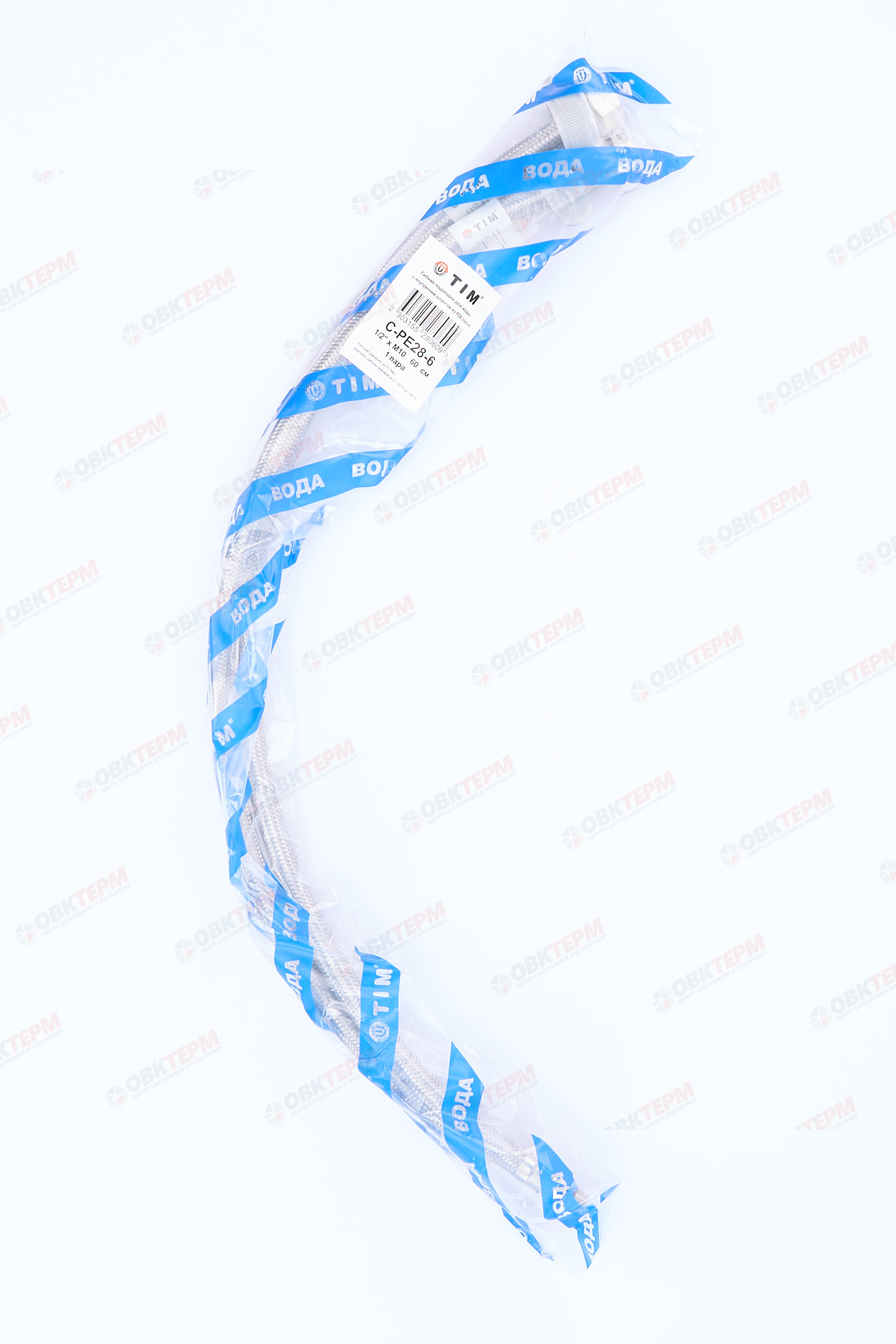 Шланг  1/2" игла ,      0,6 м     длинный + короткий TIM PEX   (5шт/70ящ) - Изображение №4