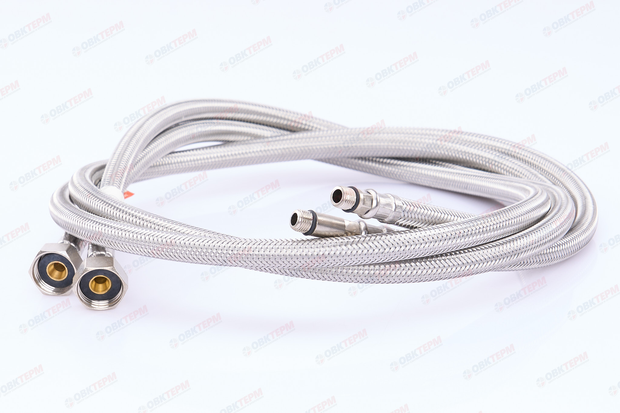 Шланг  1/2" игла ,      1,2 м     длинный + короткий TIM PEX   (1шт/40ящ) - миниатюра №2