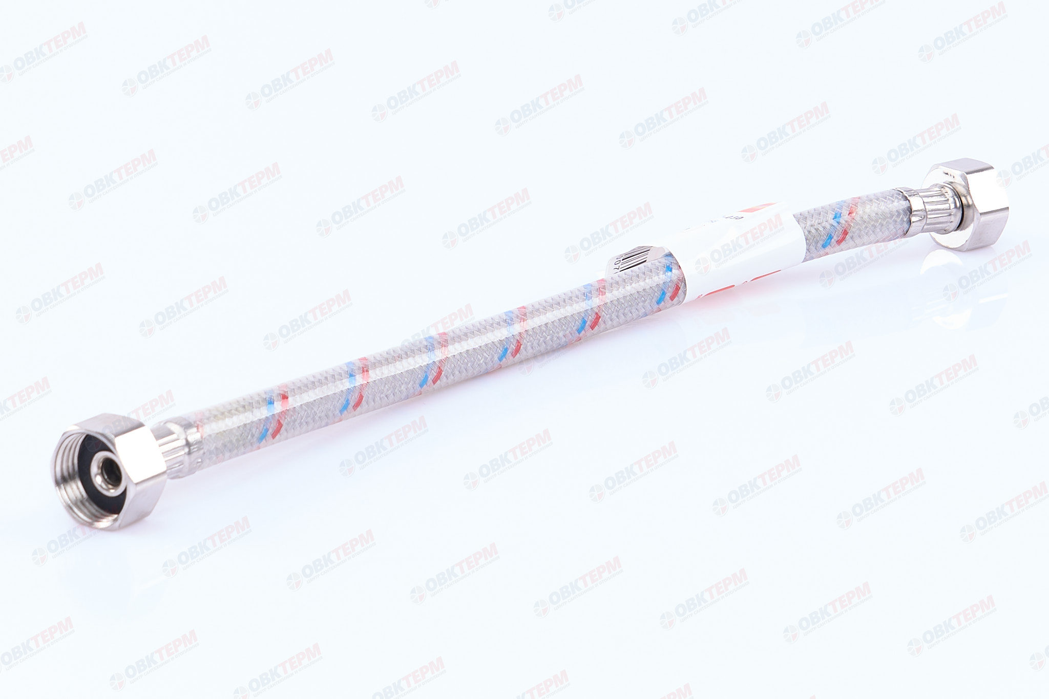 Шланг    1/2"х1/2" ВВ, в силикон.обмотке   30 см  "ELKA" / ZERIX  (300шт/ящ) - Изображение №2