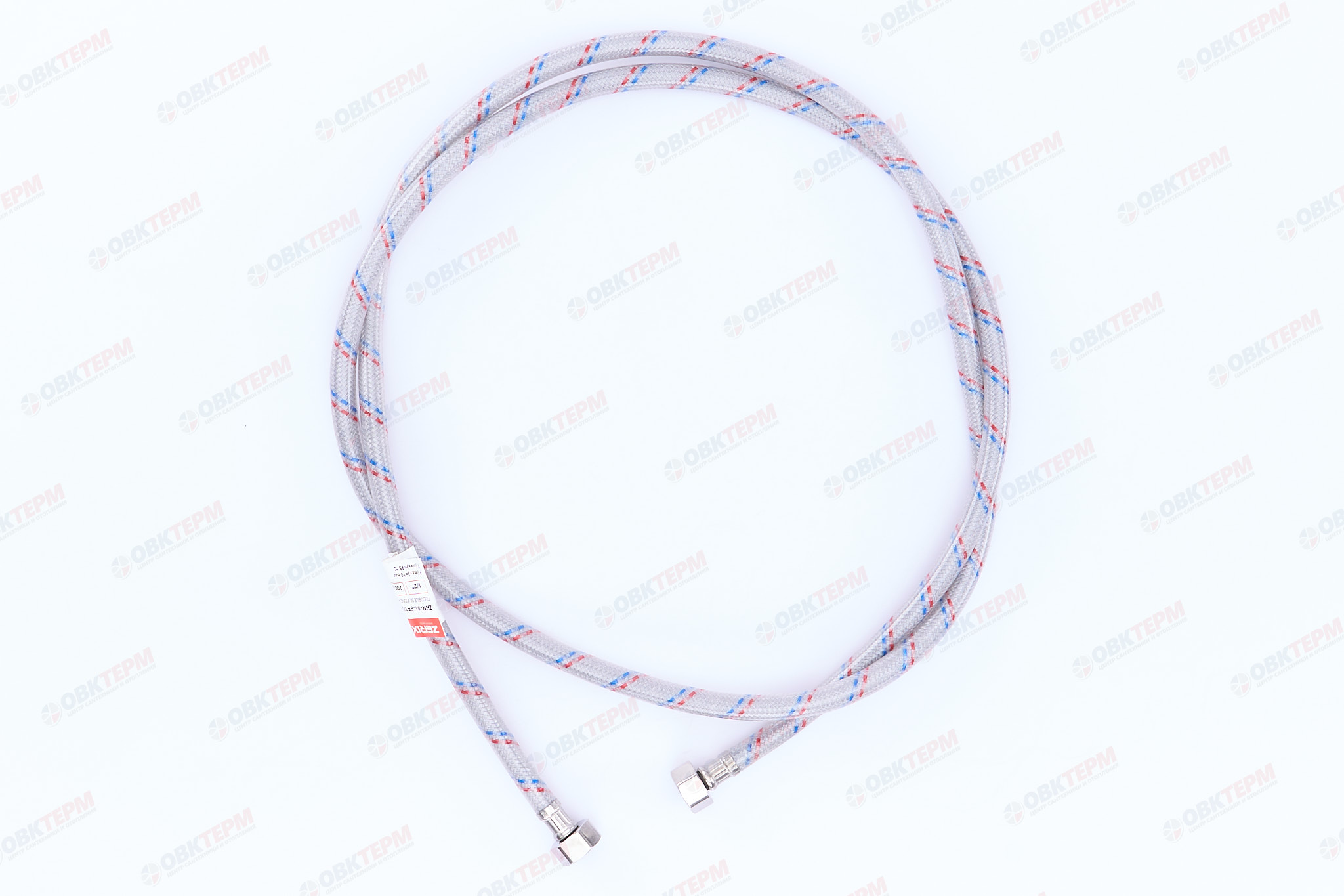 Шланг    1/2"х1/2" ВВ, в силикон.обмотке  200 см  "ELKA" / ZERIX  (50шт/ящ) - Изображение №3