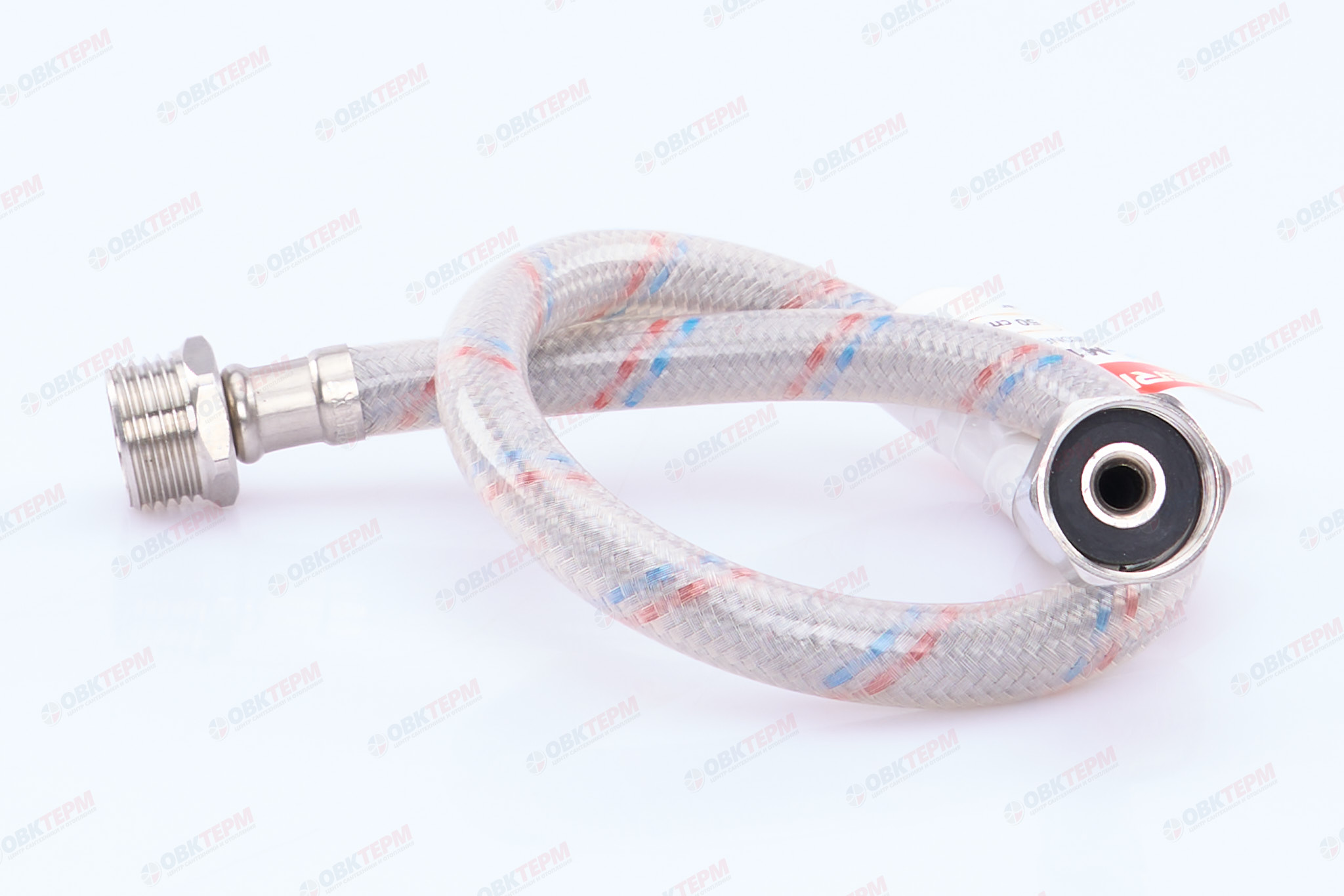 Шланг    1/2"х1/2" ВН, в силикон.обмотке   50 см  "ELKA" / ZERIX  (200шт/ящ) - Изображение №2